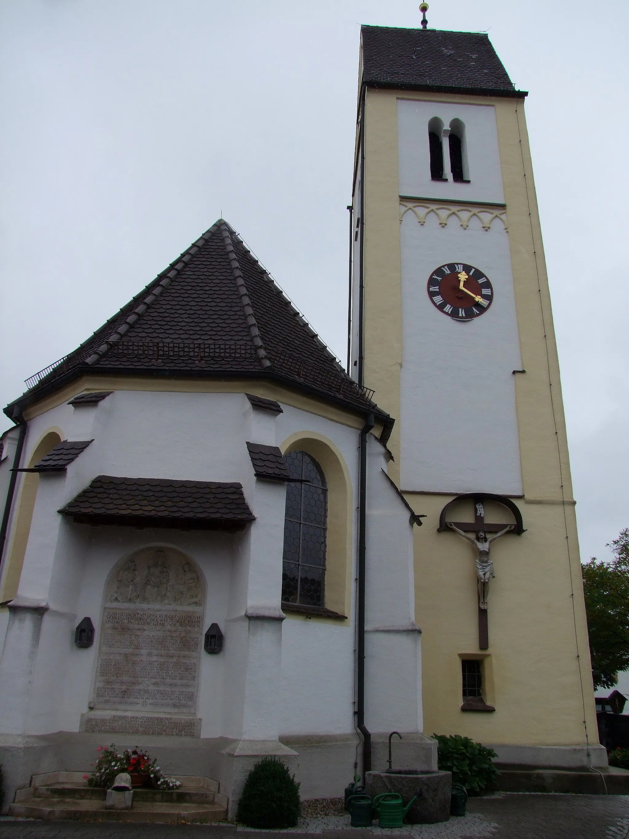 Photo showing: St. Margareta im oberschwäbischen Irsingen, einem Ortsteil von Türkheim in Bayerisch/Schwaben