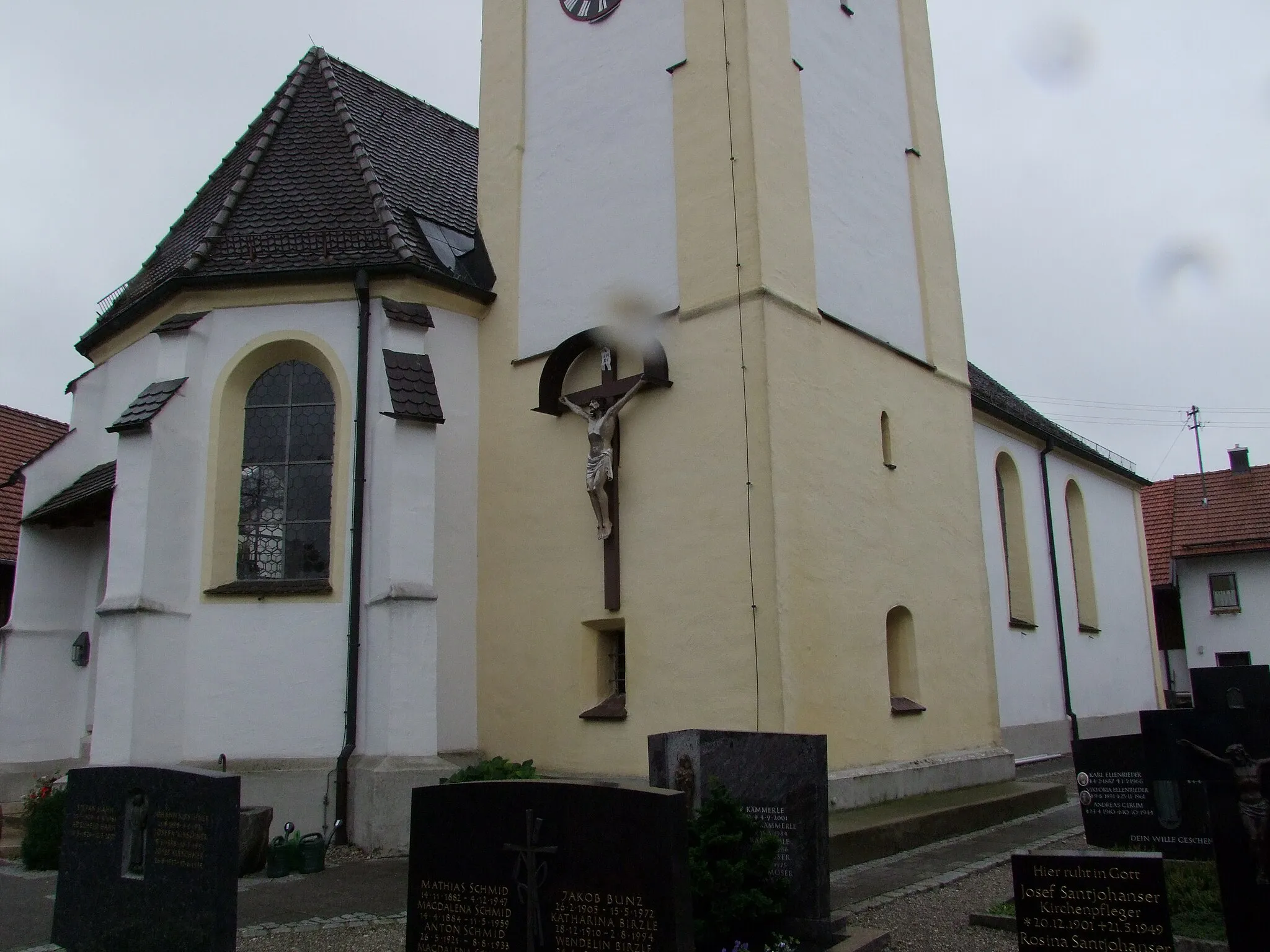 Photo showing: St. Margareta im oberschwäbischen Irsingen, einem Ortsteil von Türkheim in Bayerisch/Schwaben