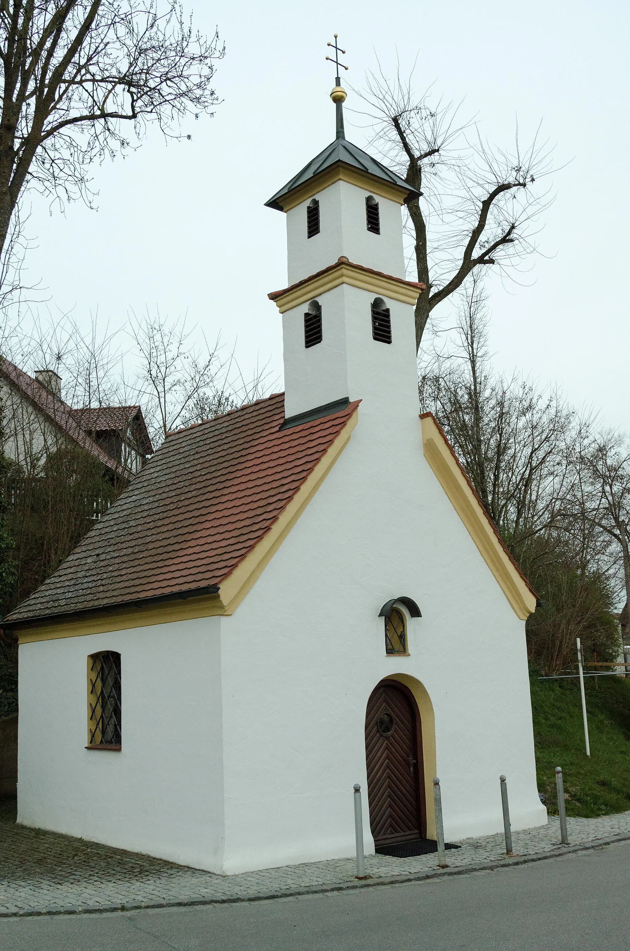 Photo showing: Burgau, Oberknöringen, Katholische Kapelle St. Antonius
