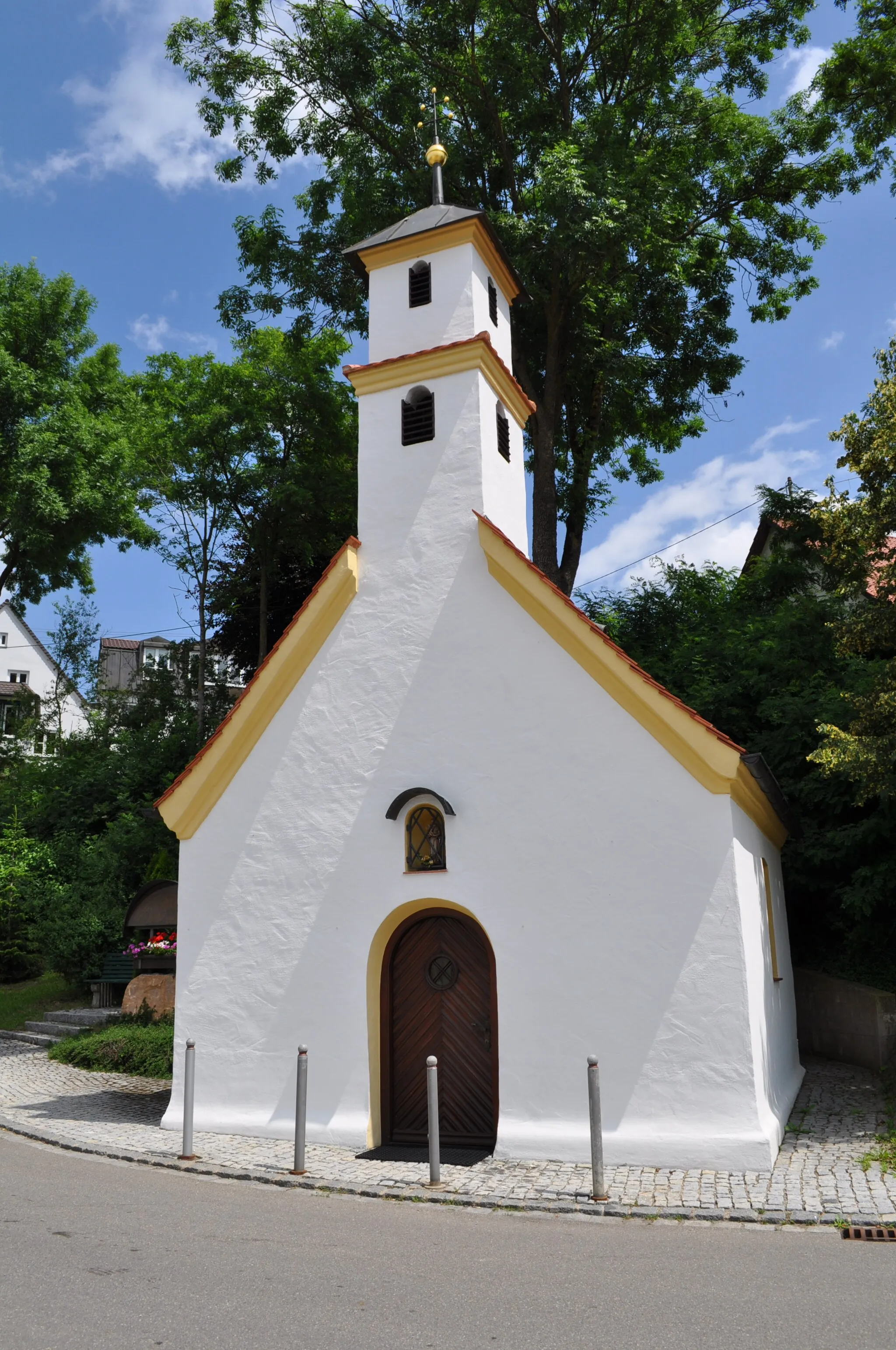 Photo showing: St. Antonius-Kapelle in Oberknöringen einem Stadtteil von Burgau im Landkreis Günzburg (Bayern)