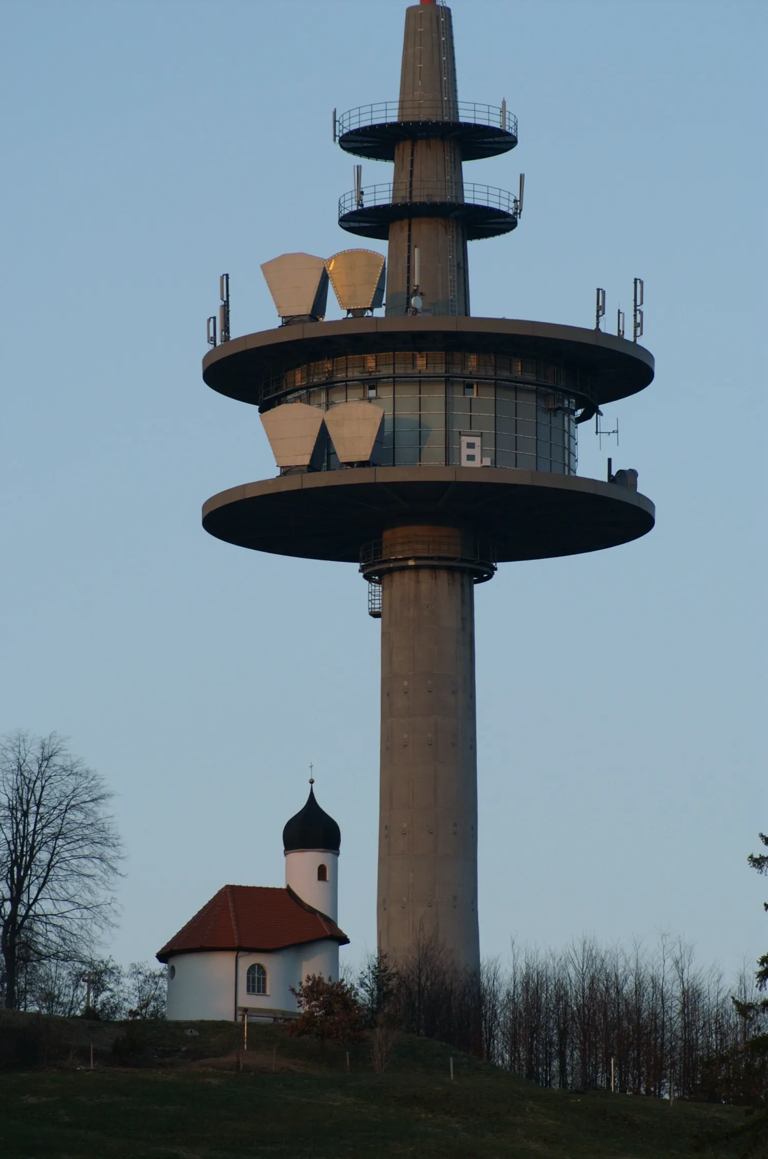 Photo showing: Neue Kapelle auf dem Weichberg (967 m)