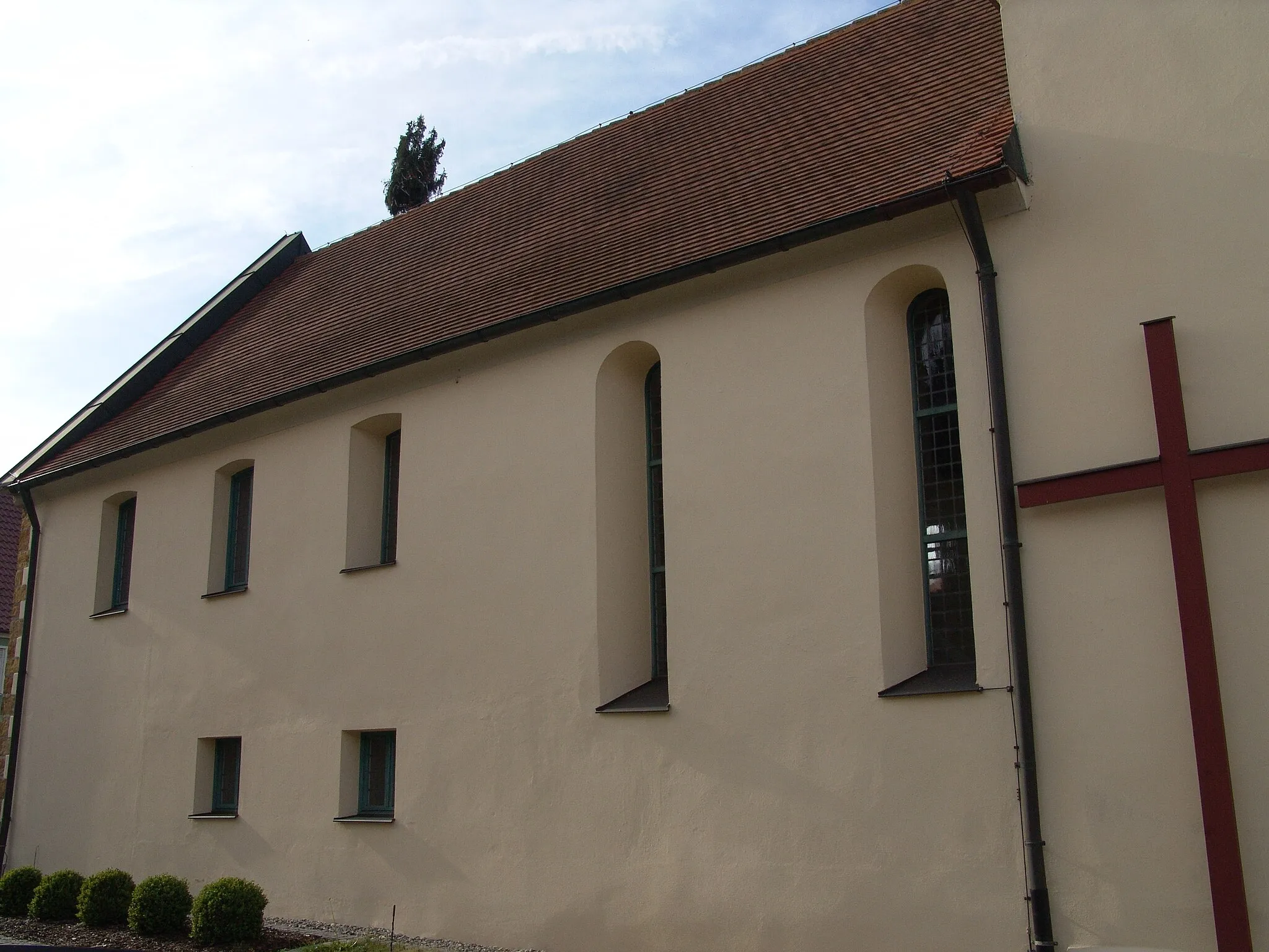 Photo showing: evang.-luth. Kirche St. Bartholomäus in Frankenhofen