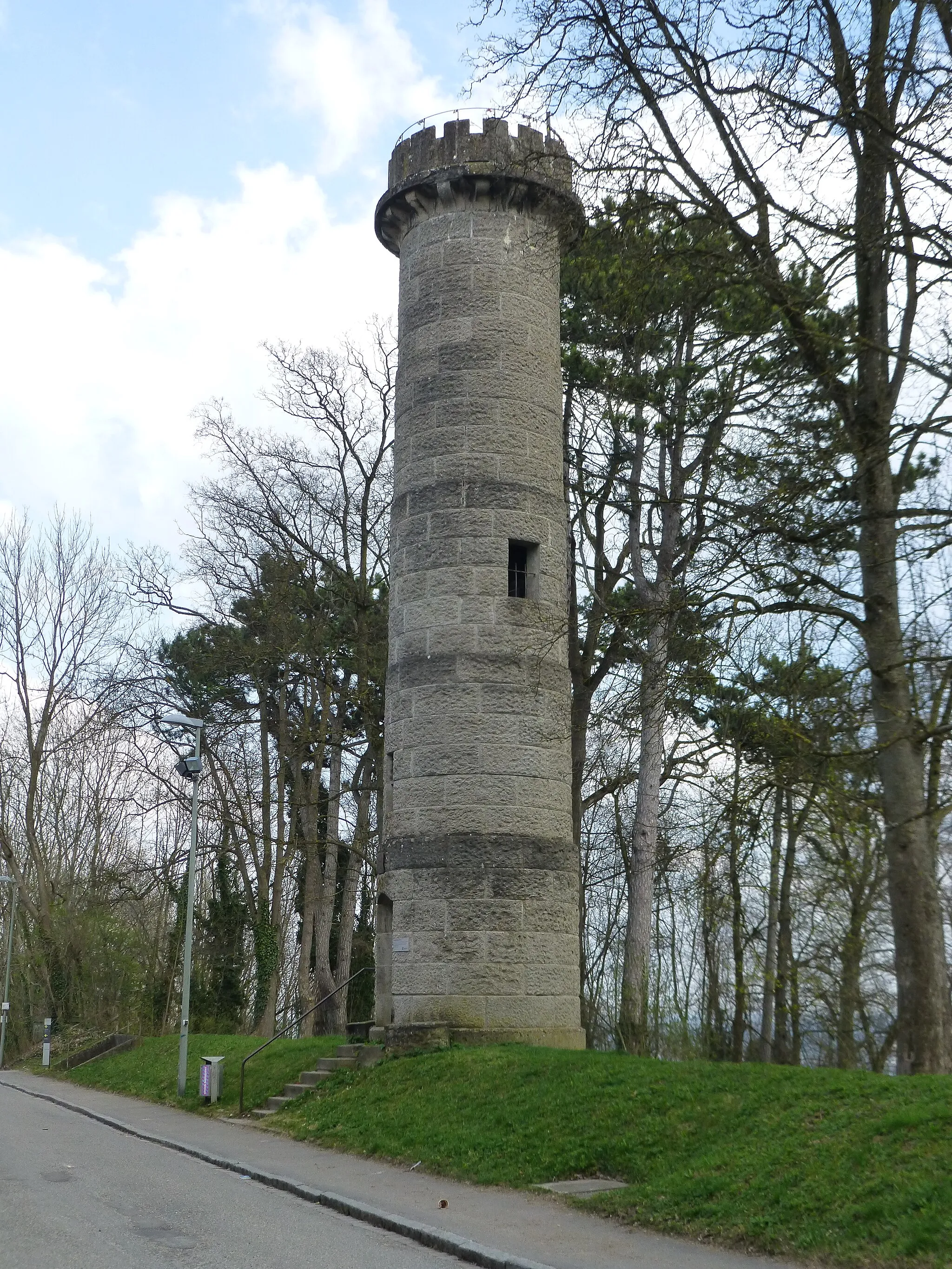 Photo showing: König-Wilhelm-Turm am Michelsberg in Ulm (Baujahr 1908)