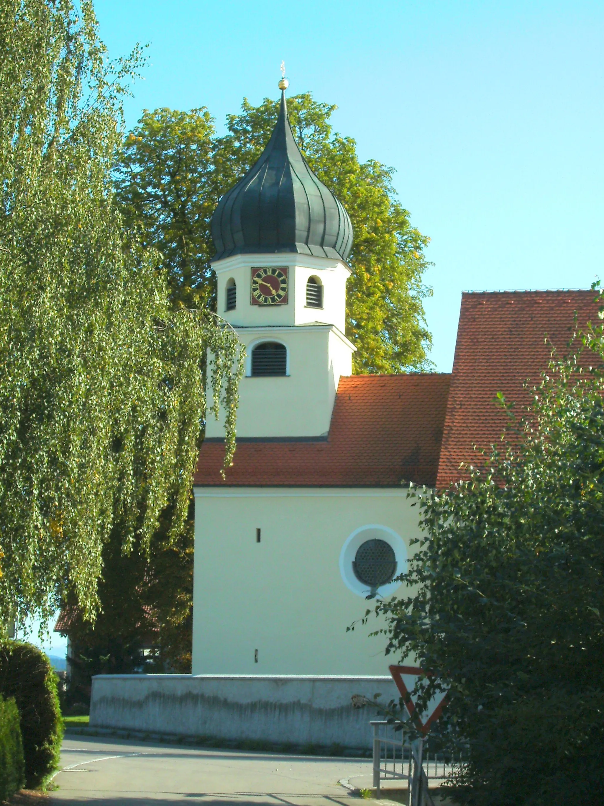 Photo showing: Kath. Filialkirche St. Josef, Illerbachen, Gemeinde Berkheim, Landkreis Biberach.