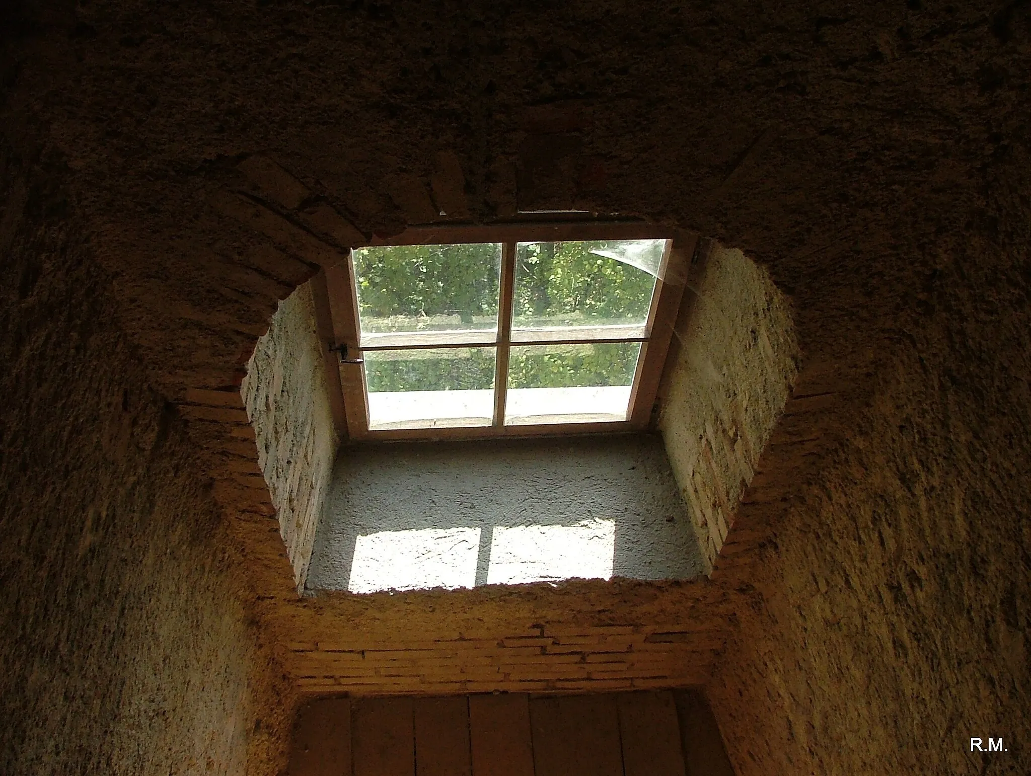 Photo showing: Mittelalterliche Fensternische