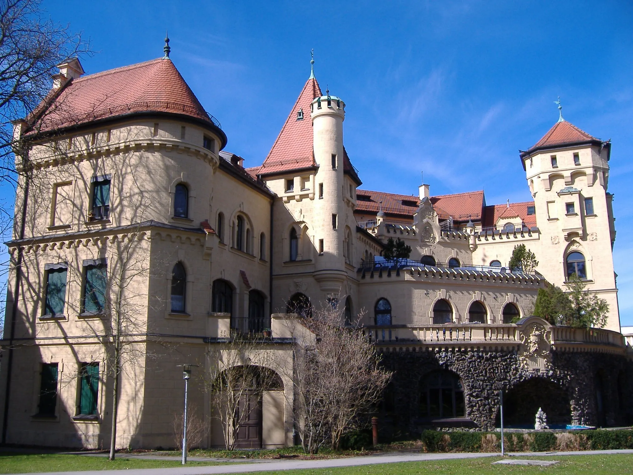 Photo showing: Hessingburg in Augsburg-Göggingen