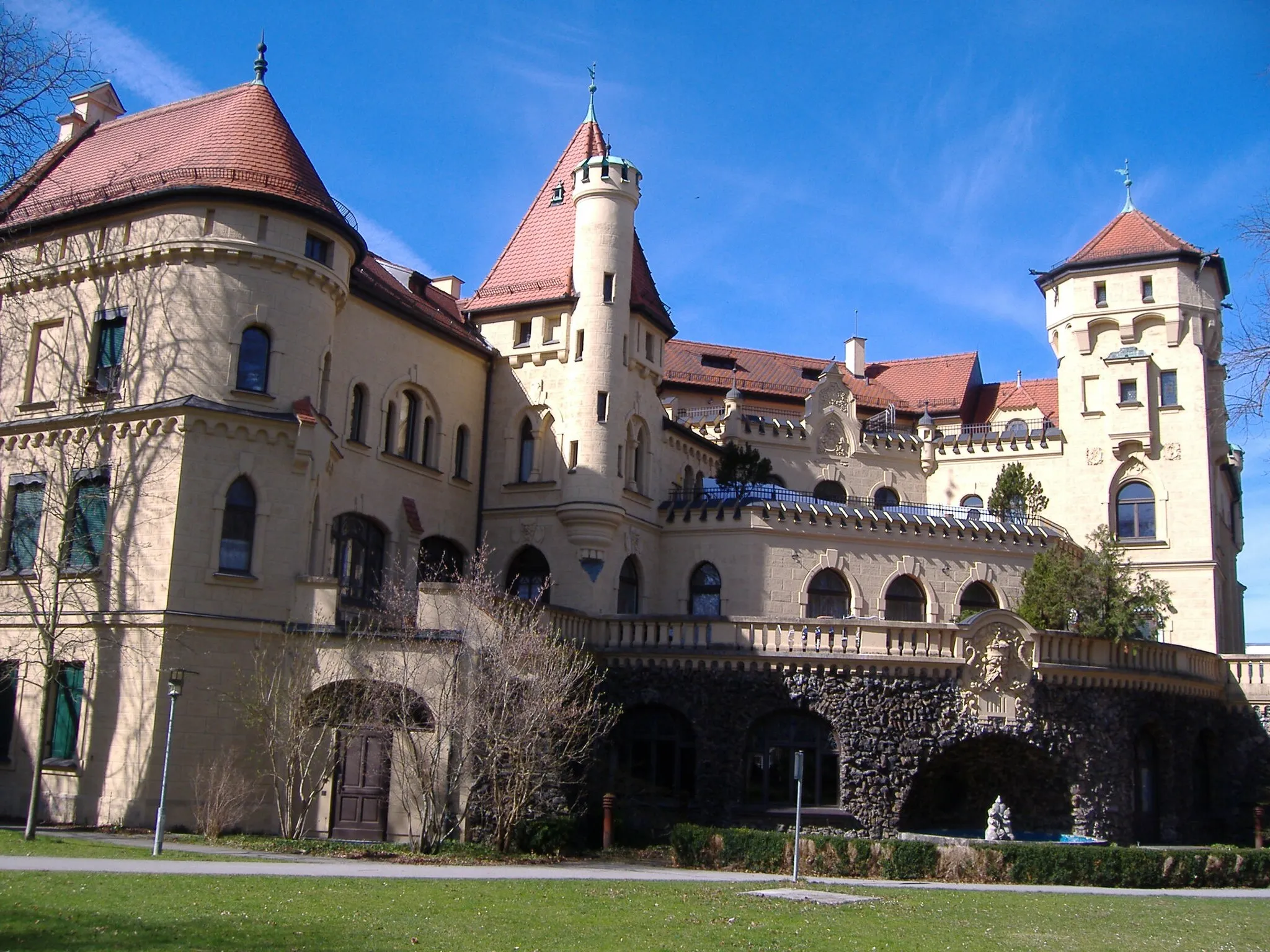 Photo showing: Hessingburg in Augsburg-Göggingen