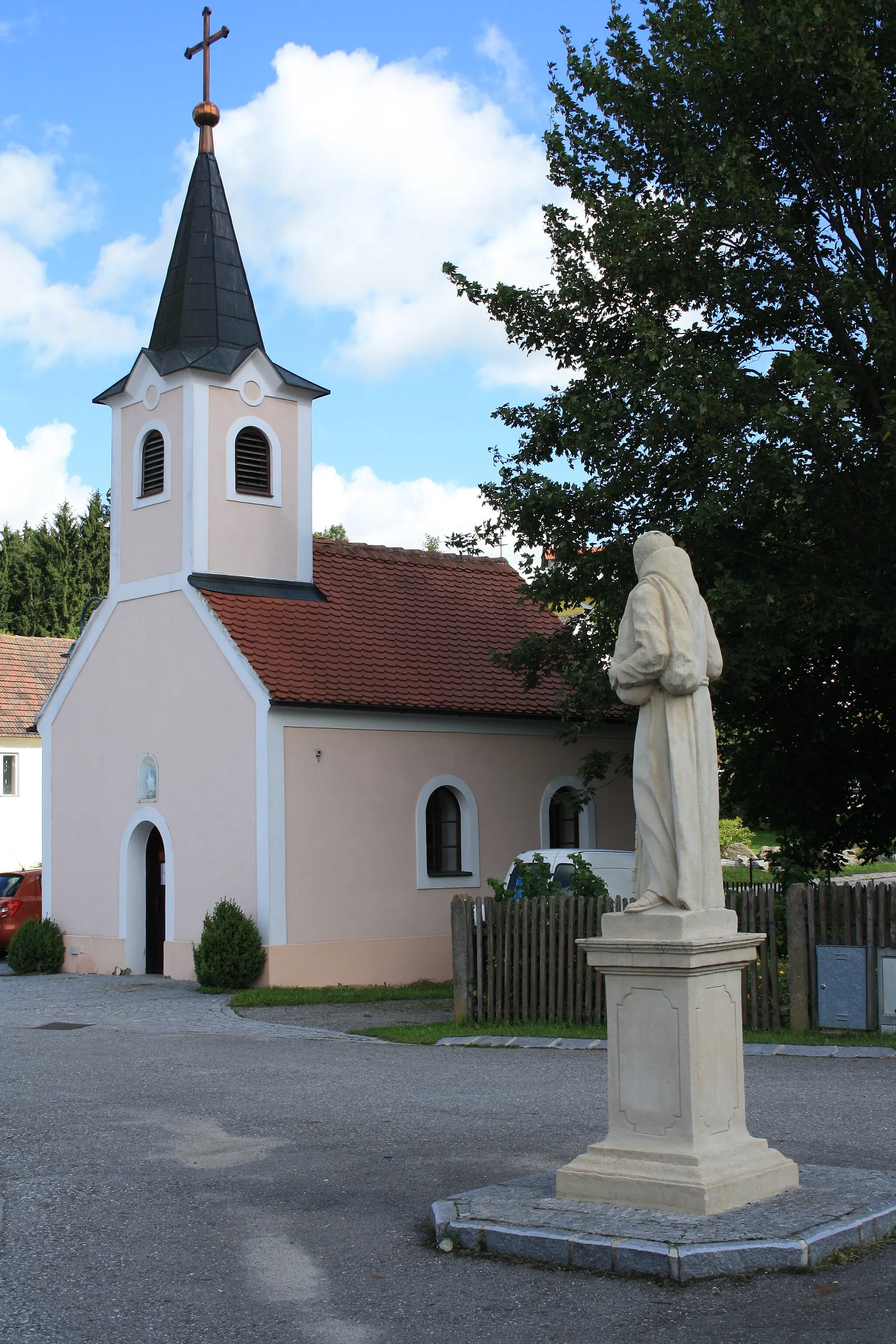 Photo showing: Ortskapelle in Waldberg, Gemeinde Windigsteig, Bezirk Waidhofen/Thaya, Austria