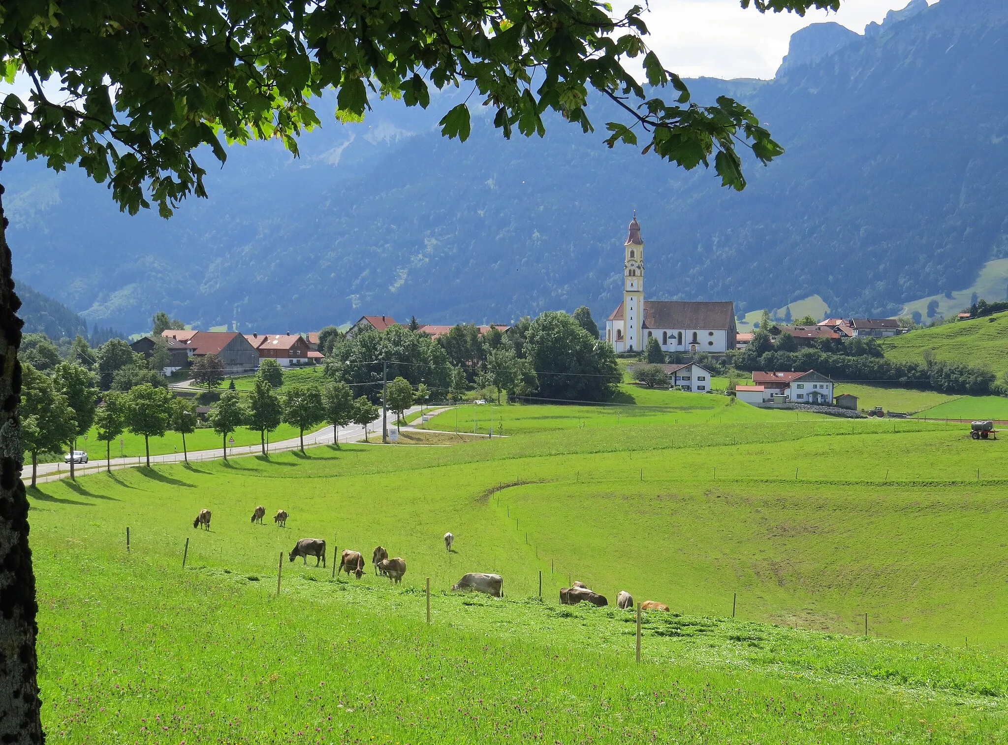 Photo showing: Pfronten-Berg von Norden