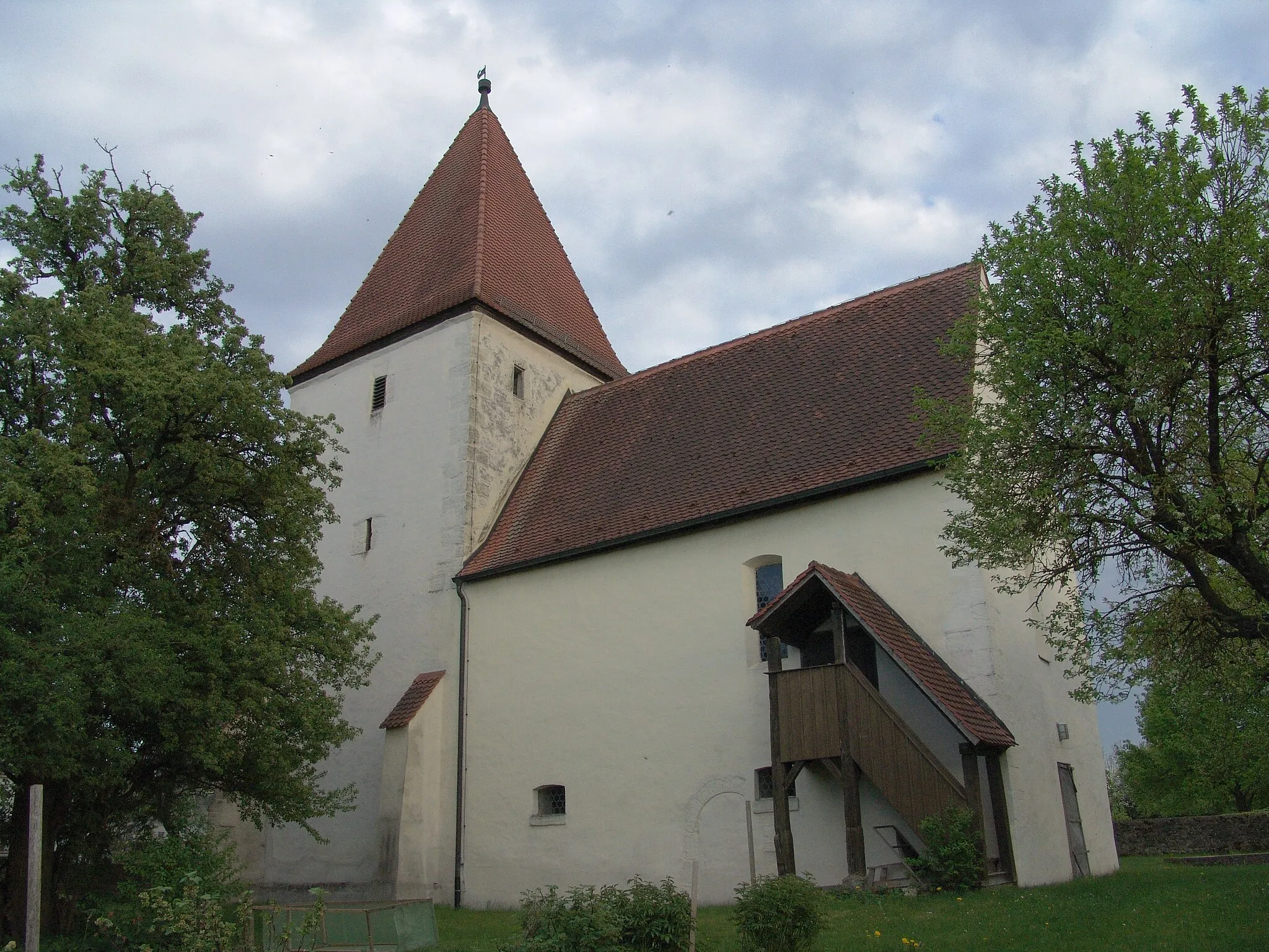 Photo showing: evang.-luth. Kirche St. Andreas in Geilsheim