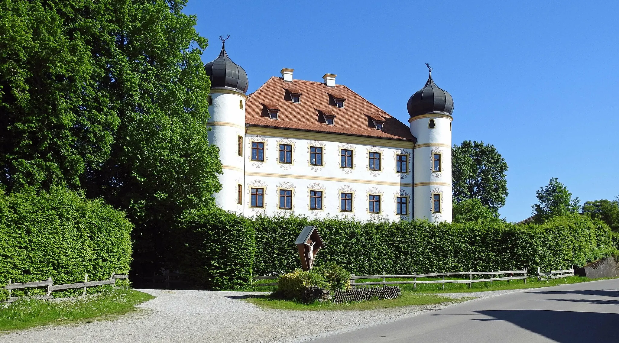 Photo showing: Schloss Markt Wald von Norden