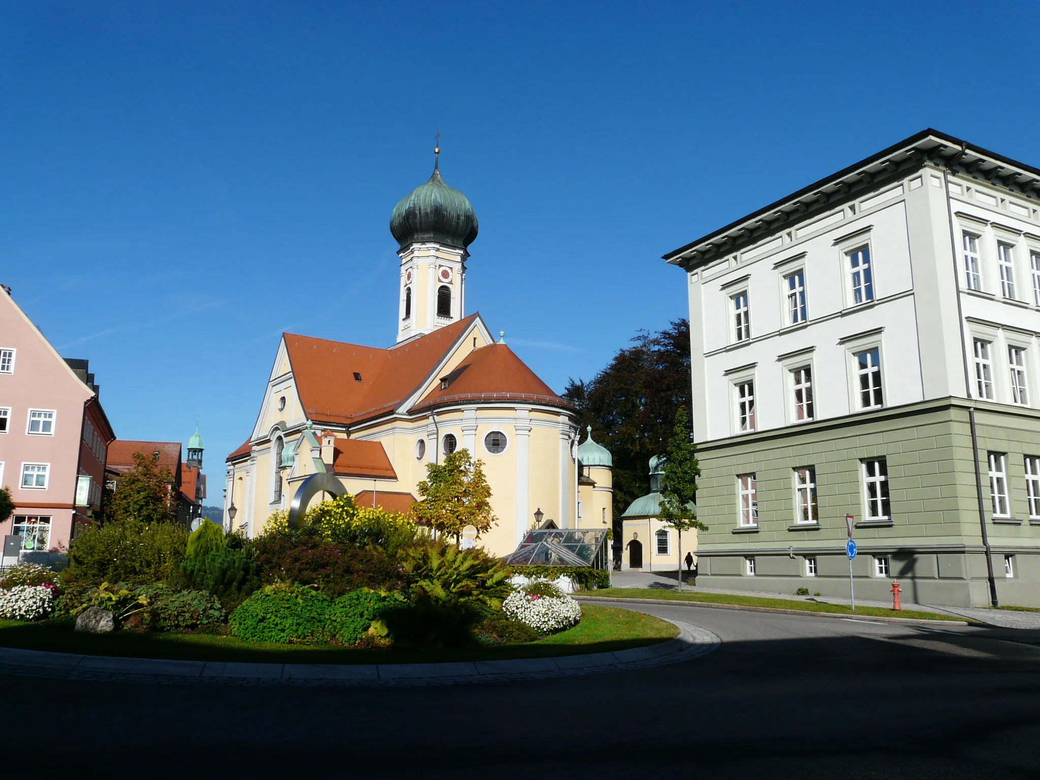 Photo showing: Stadtpfarrkirche in Immenstadt im Allgäu