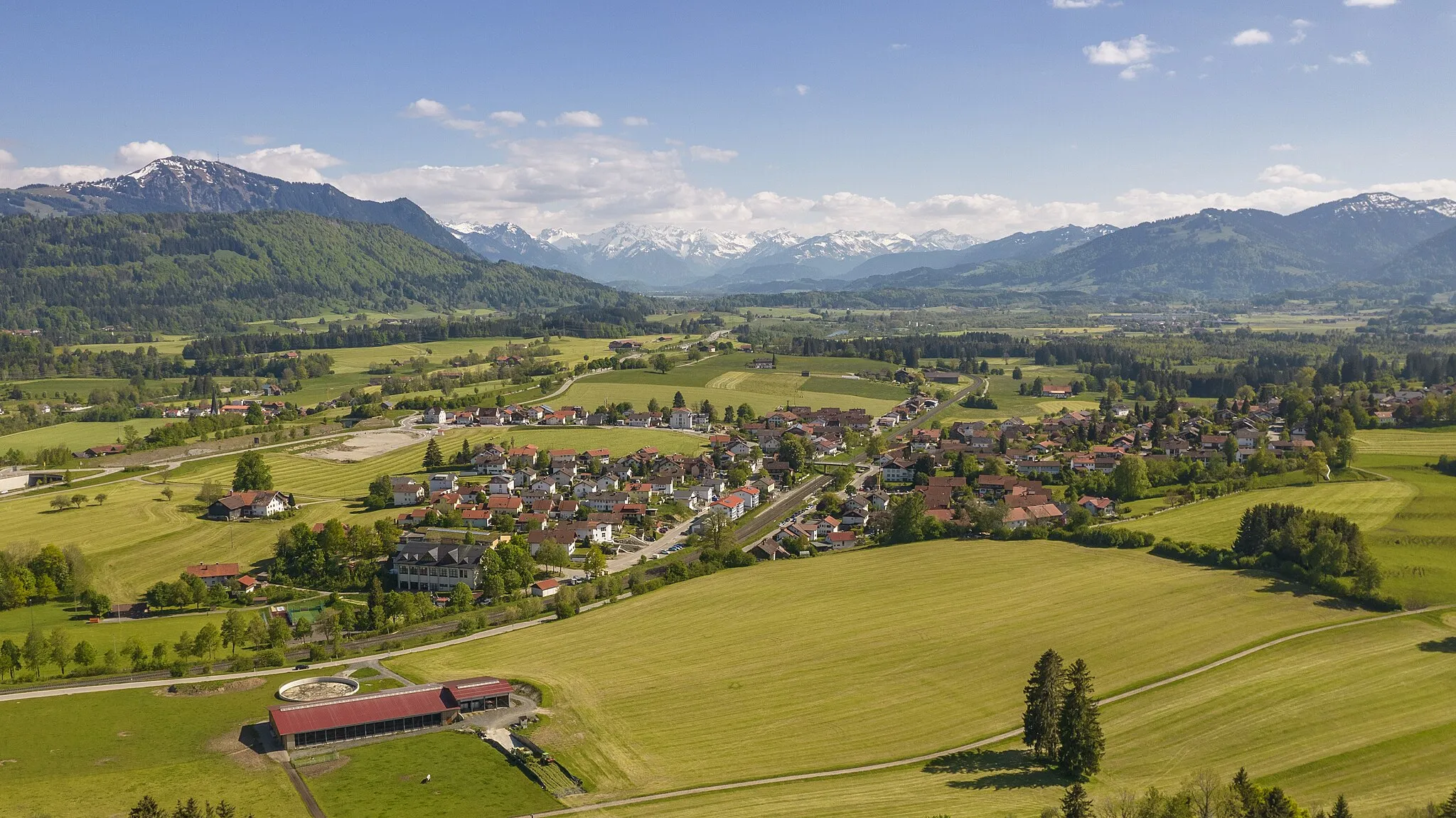 Photo showing: Oberdorf, Waltenhofen, Bavaria, Germany