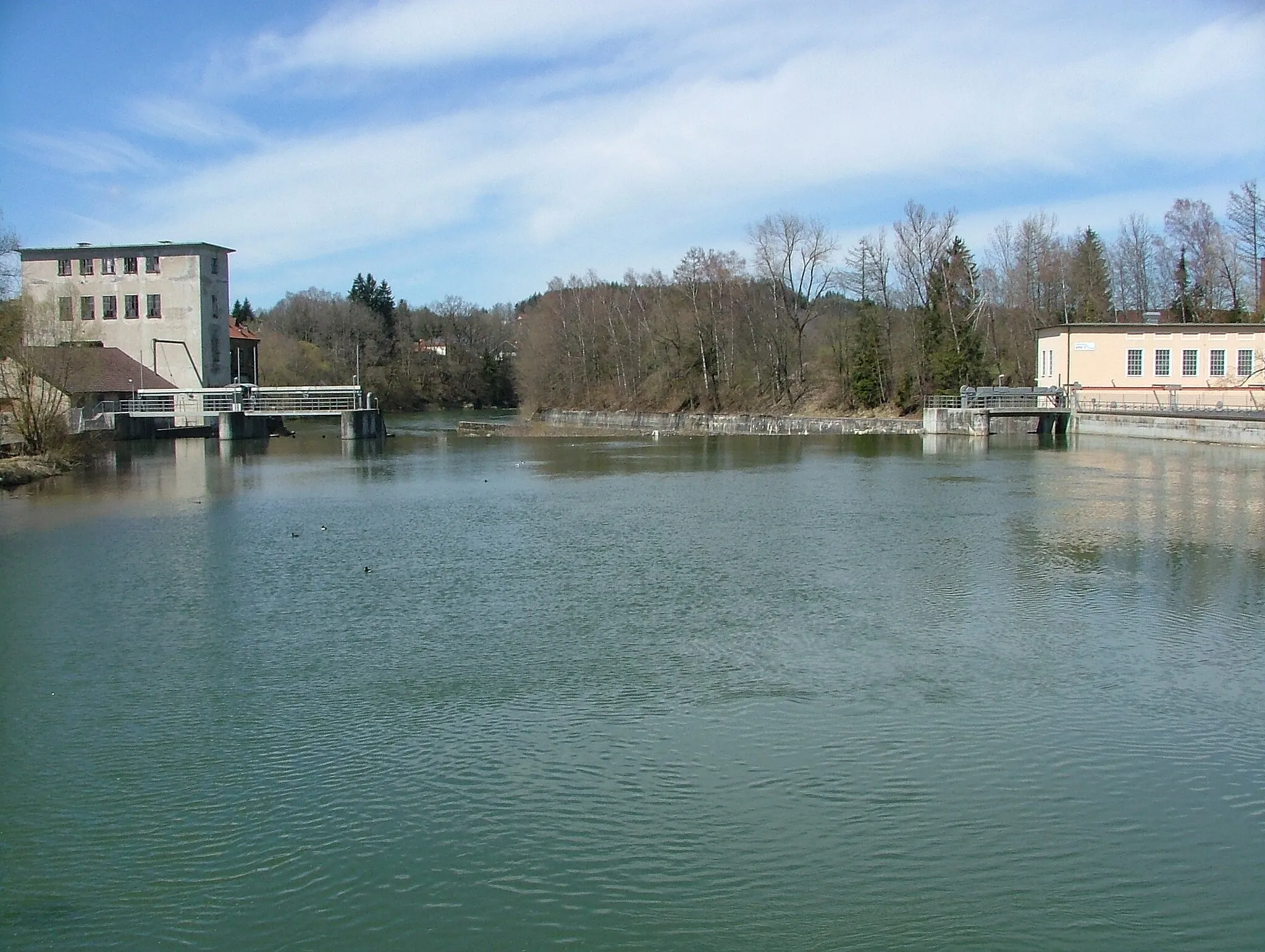 Photo showing: Blick von der Brücke