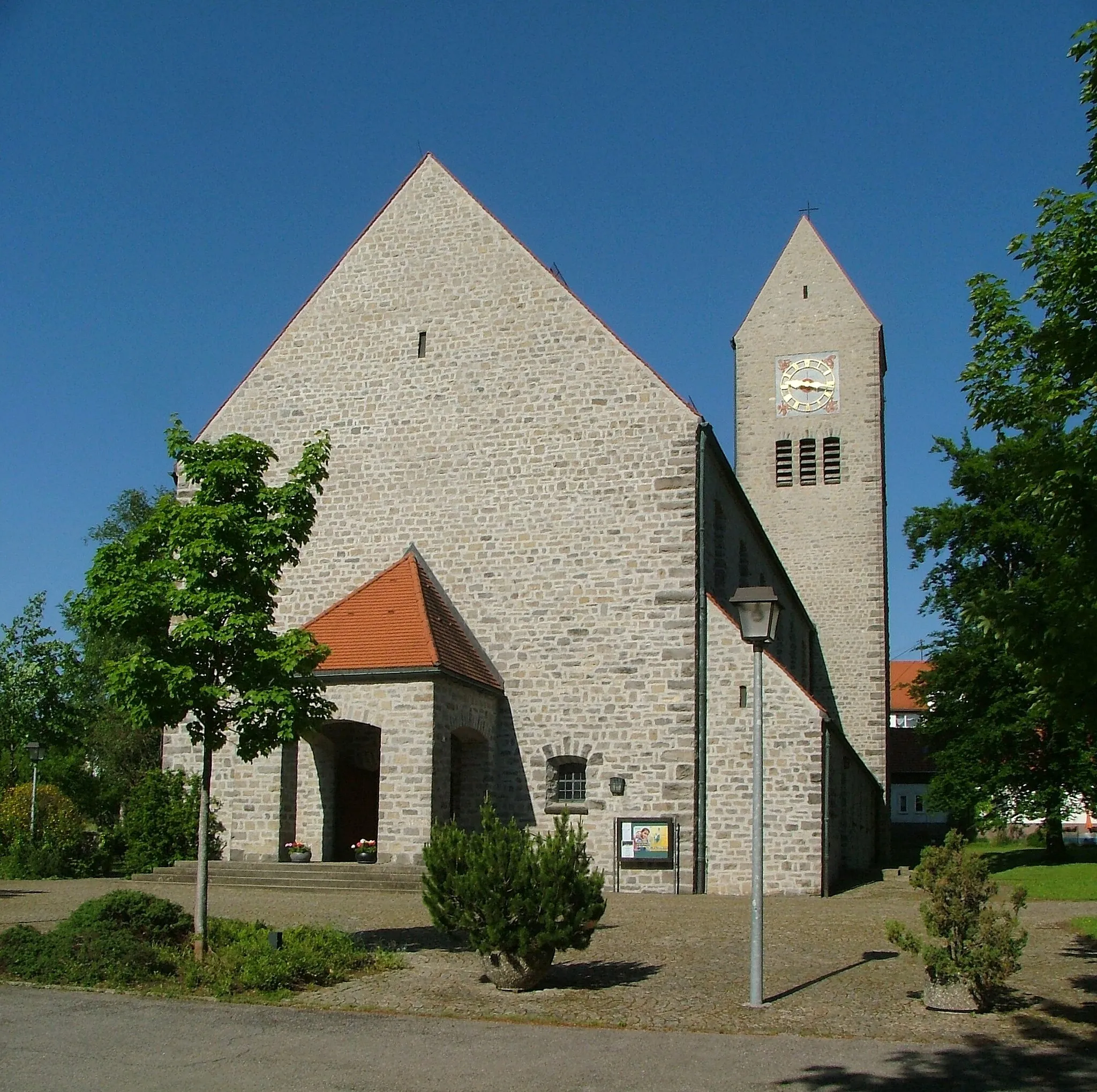 Photo showing: Hegge Kirche