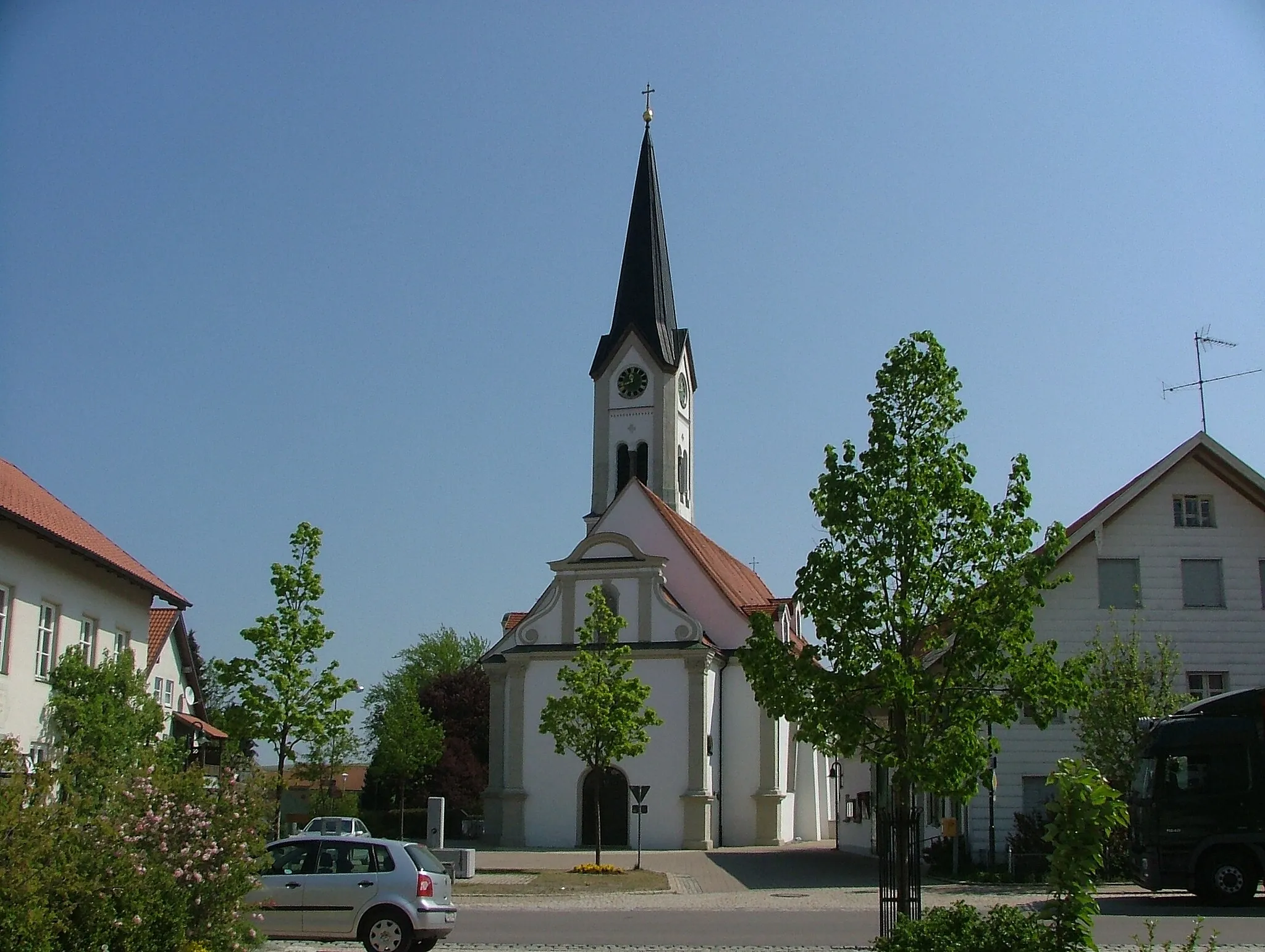 Photo showing: Frauenzell Pfarrkirche