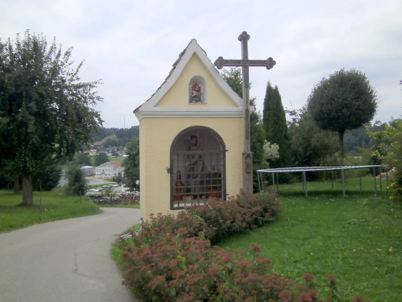 Photo showing: Bildstock in Zell an der Rot (Oberzell)
