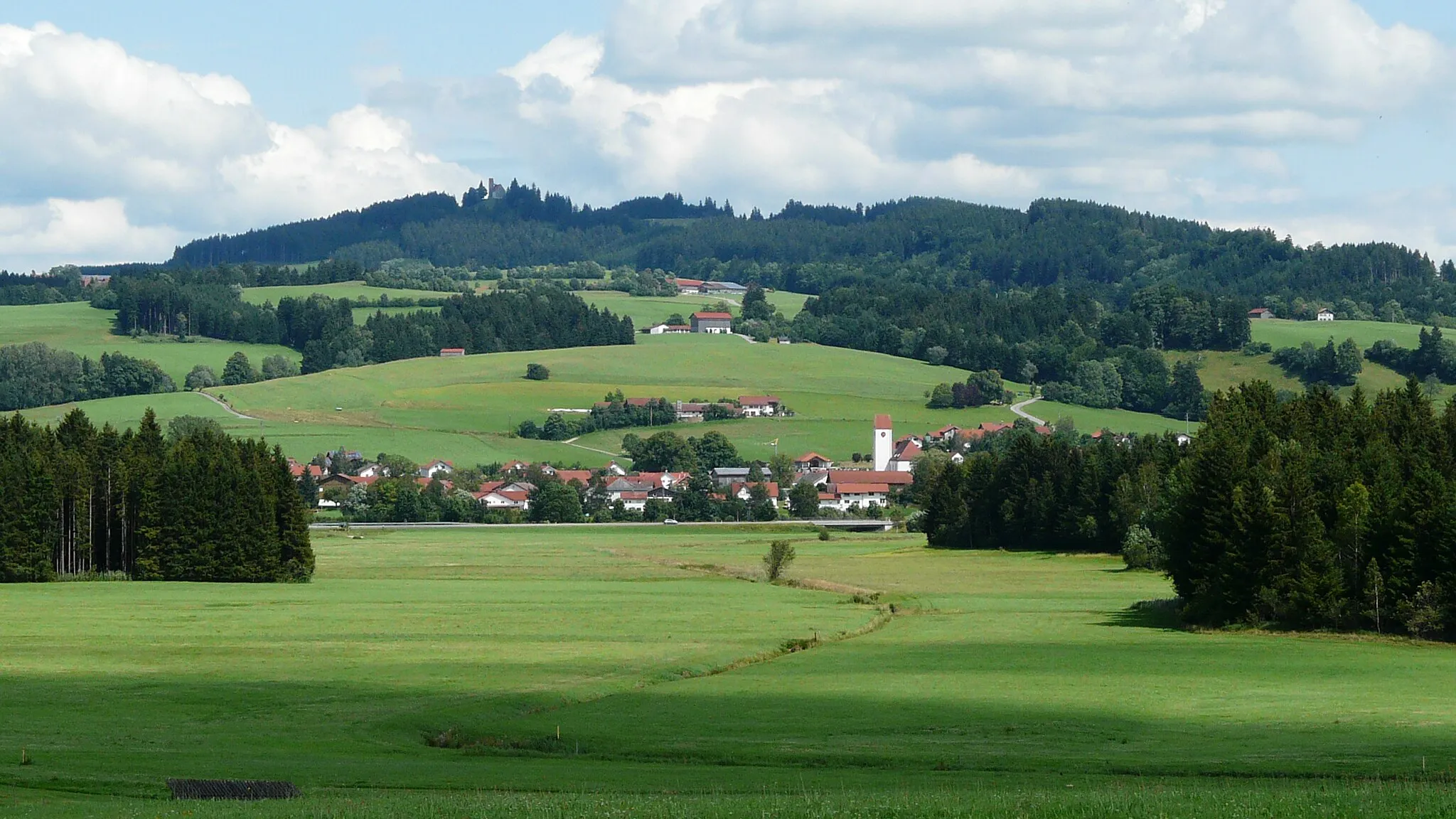 Photo showing: Stötten am Auerberg von Westen