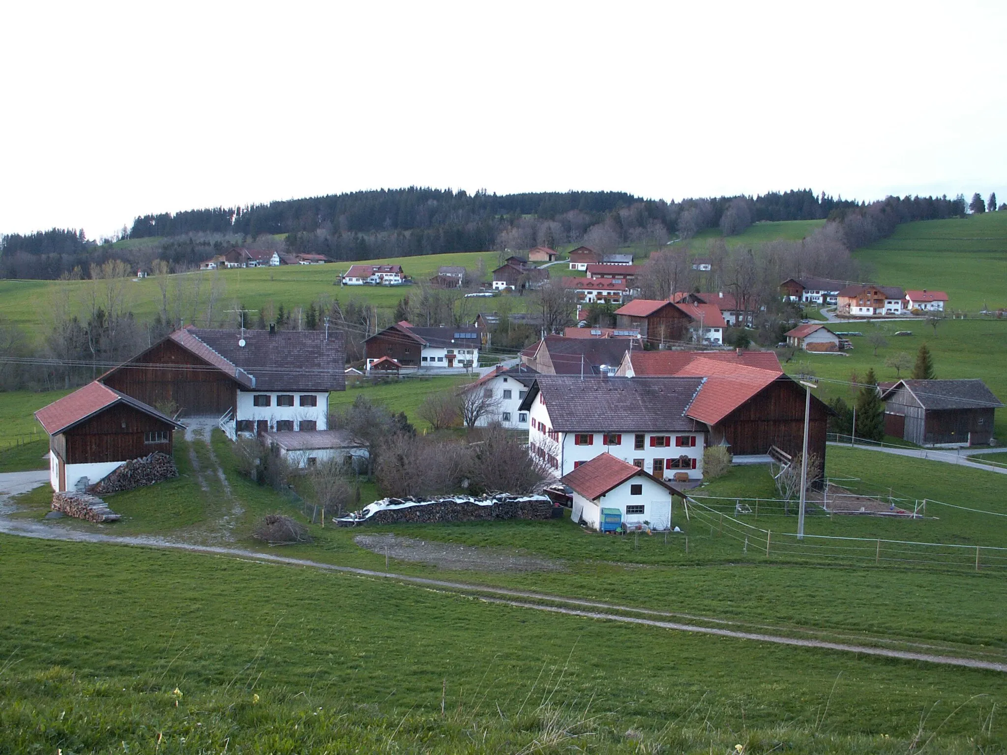 Photo showing: Salchenried, Stötten am Auerberg