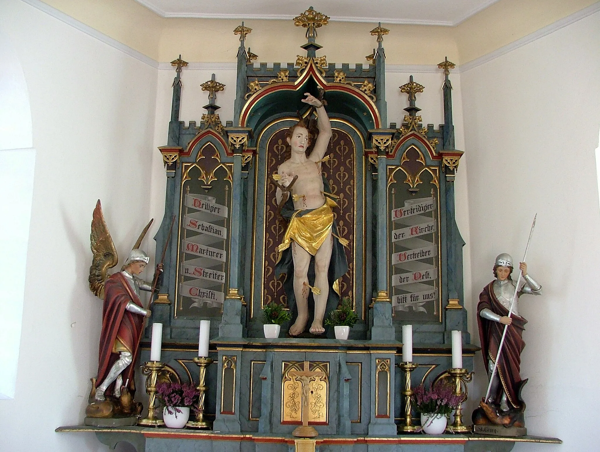 Photo showing: Sebastian Altar