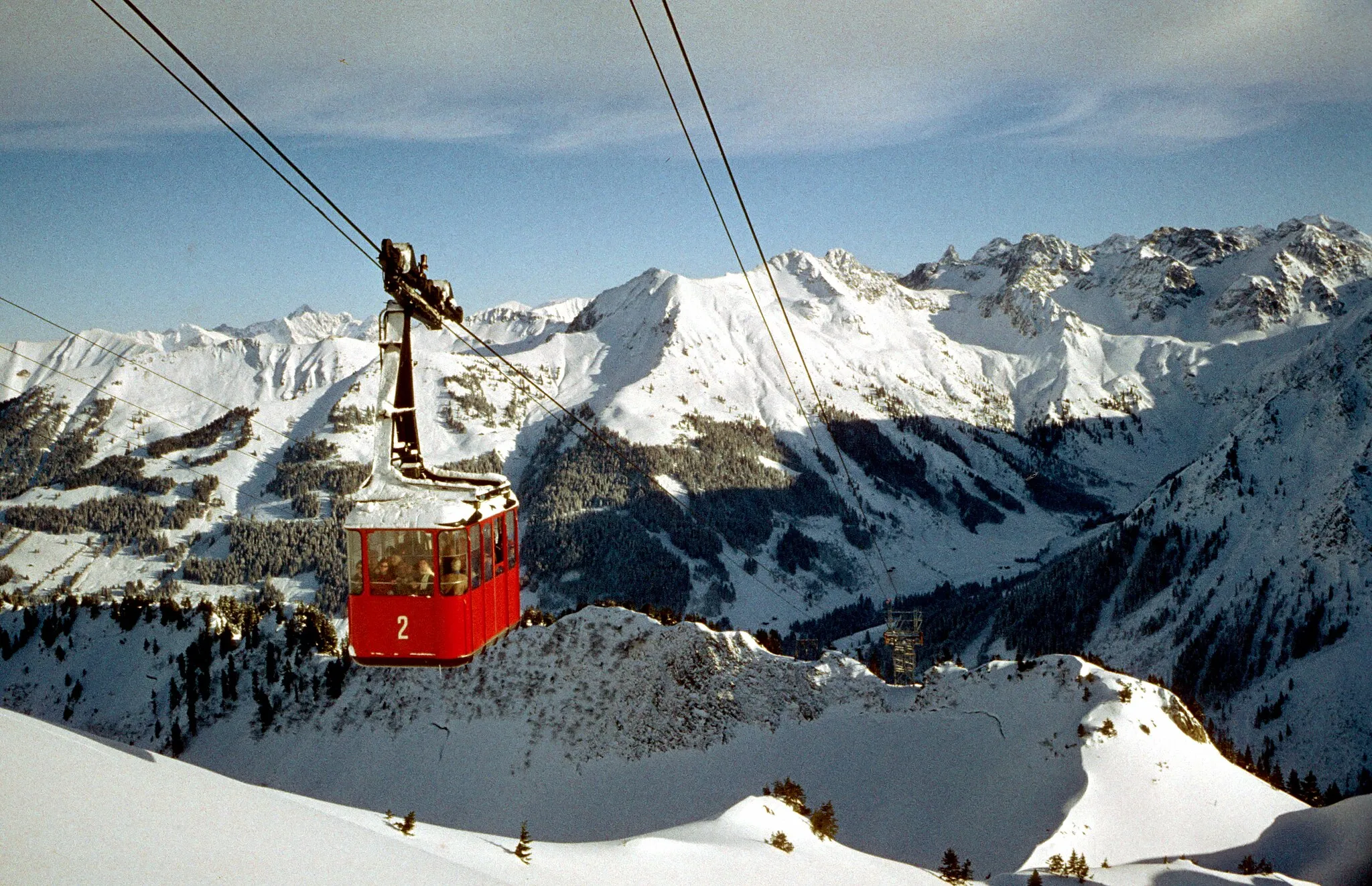 Photo showing: Walmendingerhornbahn bei Mittelberg/Kleinwalsertal