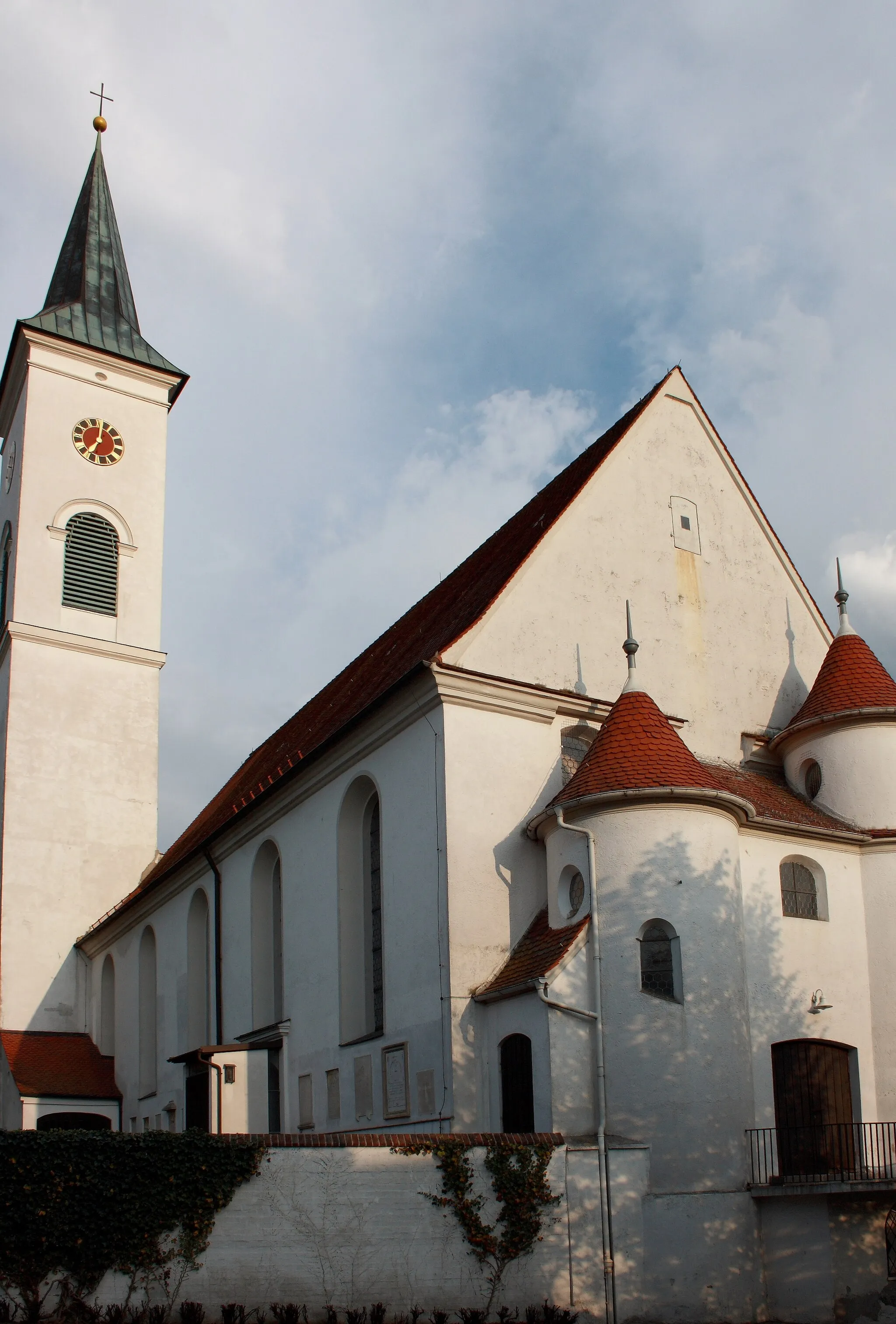 Photo showing: Katholische Pfarrkirche St. Martin in Zusamaltheim, einer Gemeinde im Landkreis Dillingen an der Donau (Bayern)