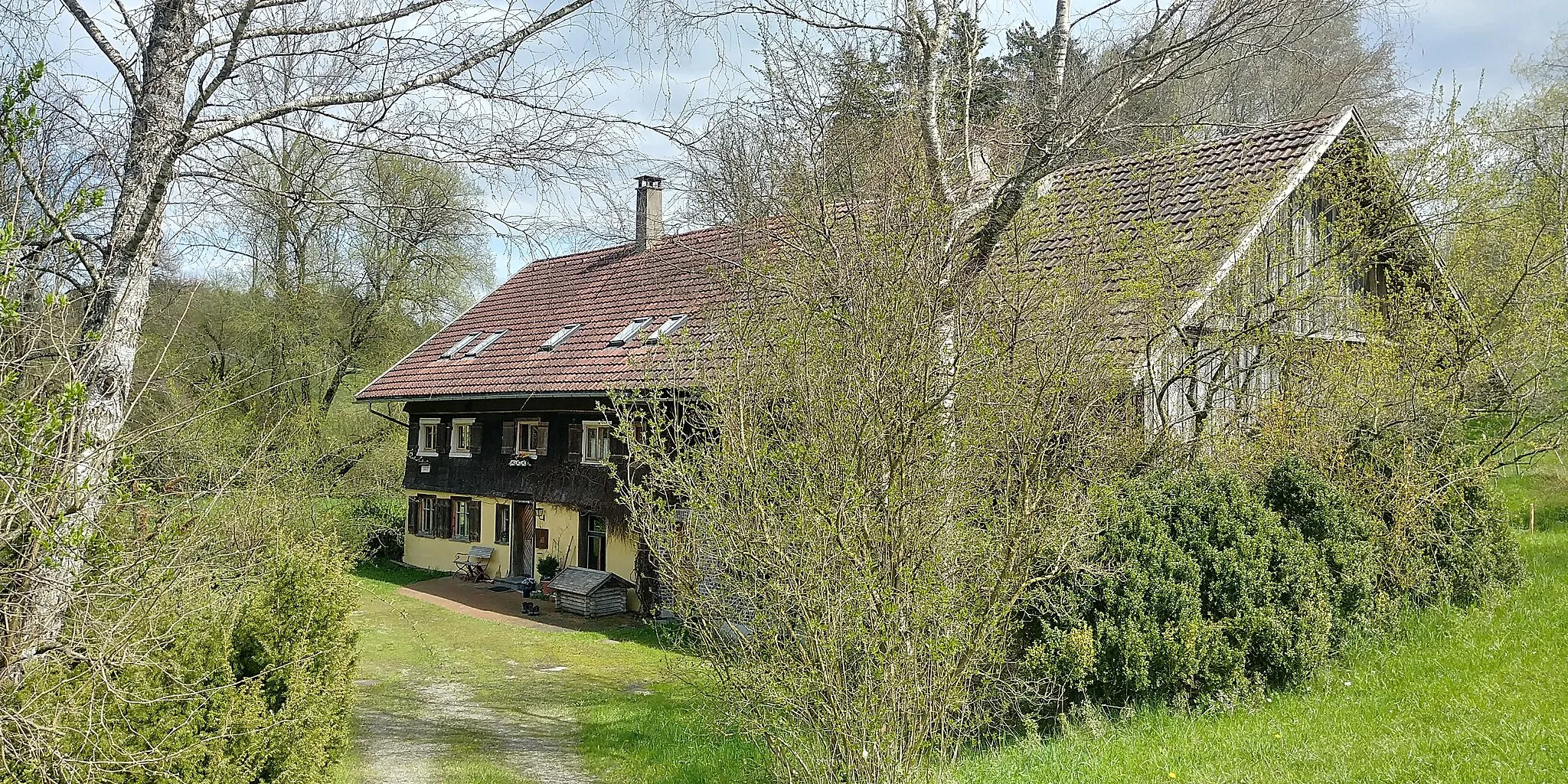 Photo showing: Picture about Mothenmühle, cultural heritage in Heimenkirch, south Germany