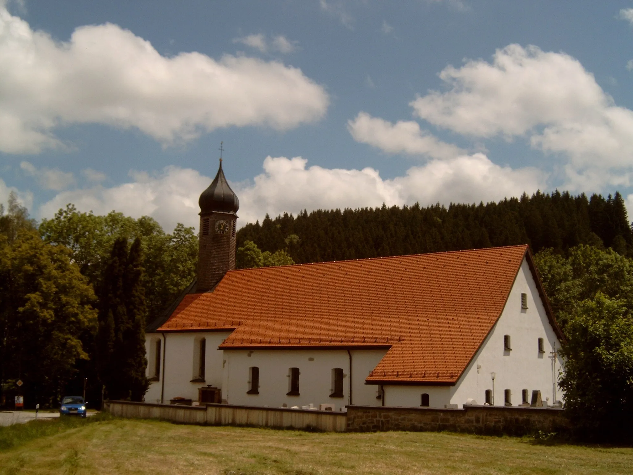 Photo showing: Sibratshofen, church