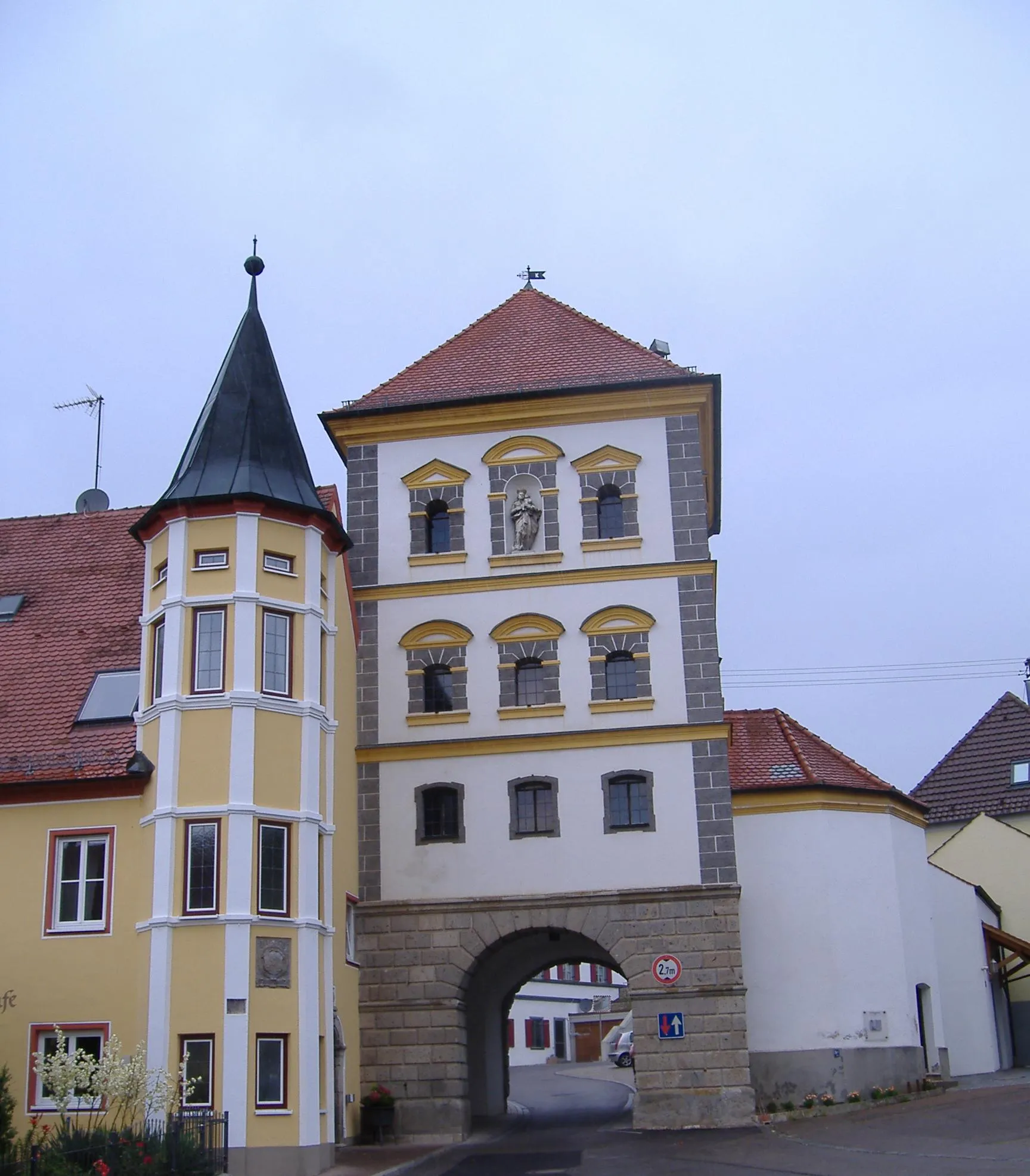 Photo showing: Torturm Kaisheim