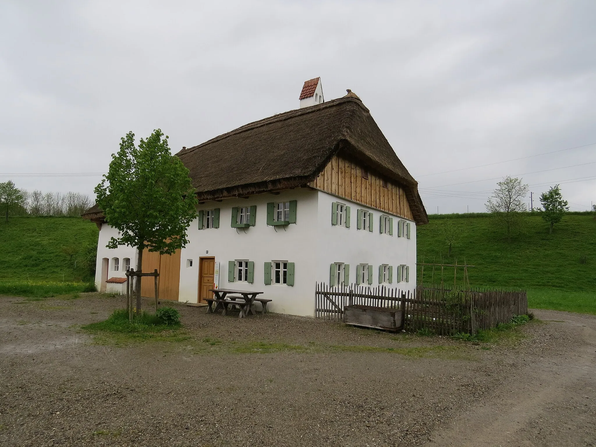 Photo showing: Sölde Siegertshofen von 1668 - jetzt im Schwäb. Bauernhofmuseum Illerbeuren