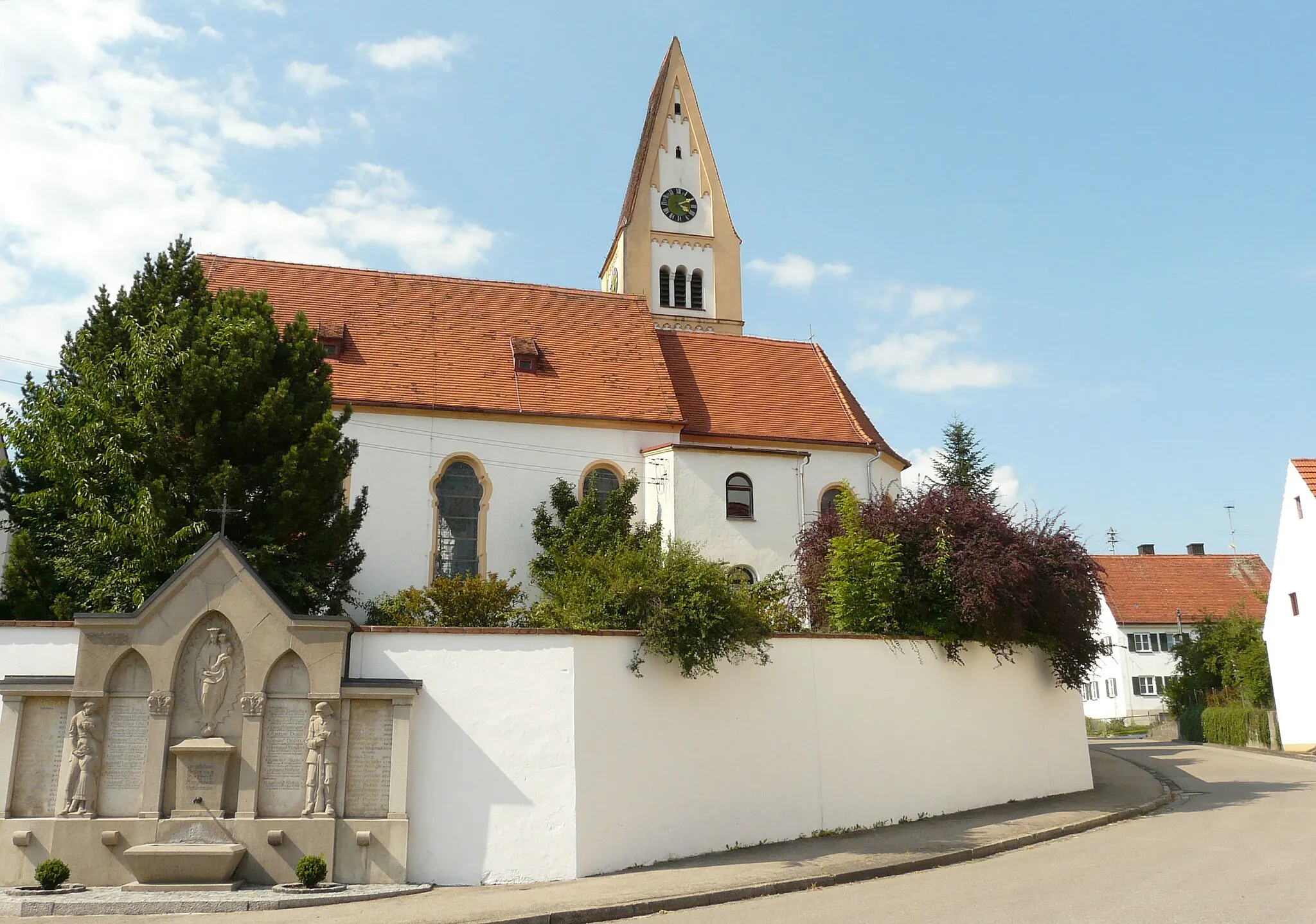 Photo showing: Kirche in Memmenhausen, Aichen