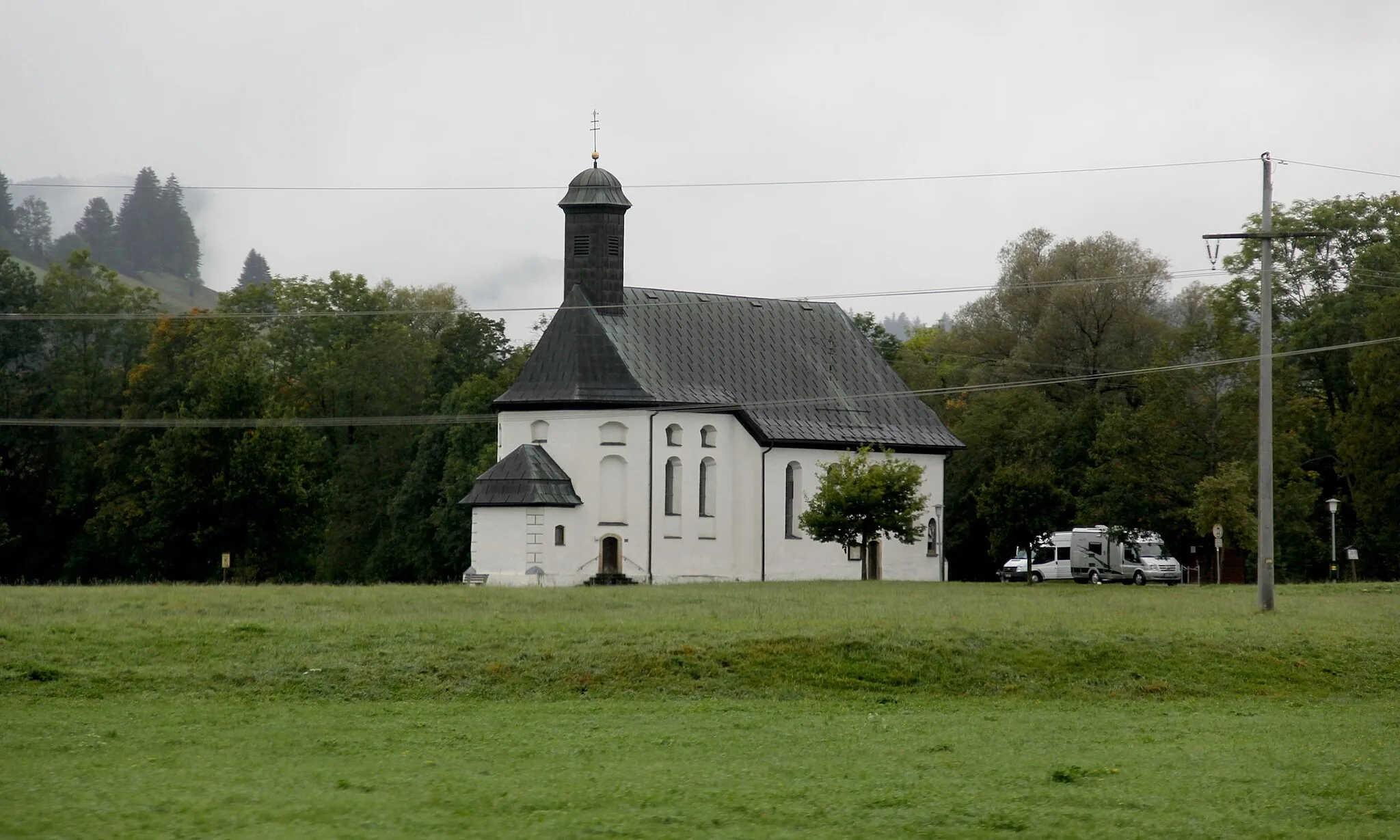 Photo showing: Kapelle St. Sebastian, Wertach, Swabia, Bavaria, Germany