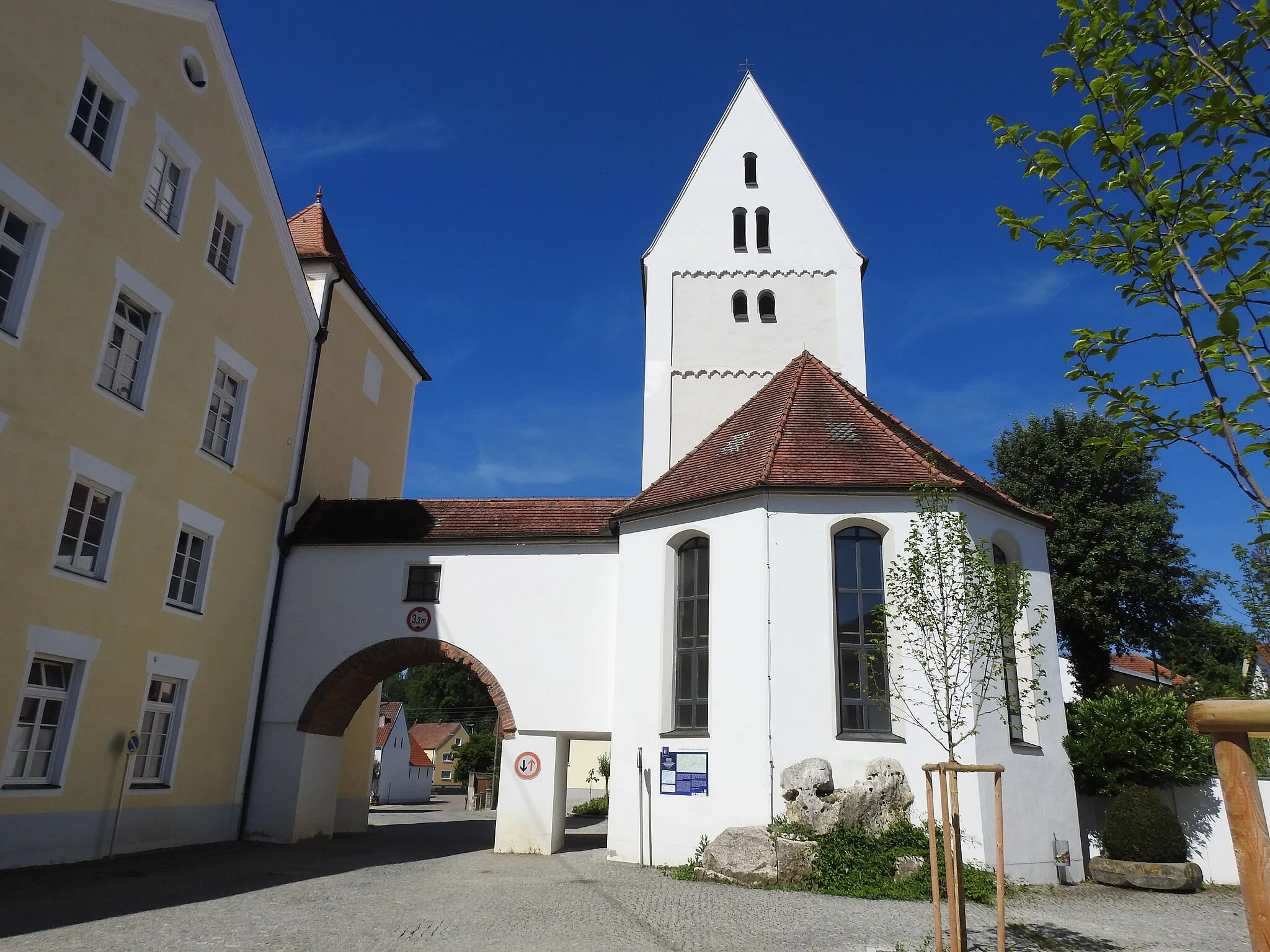 Photo showing: Kirche in Schweinspoint, Marxheim