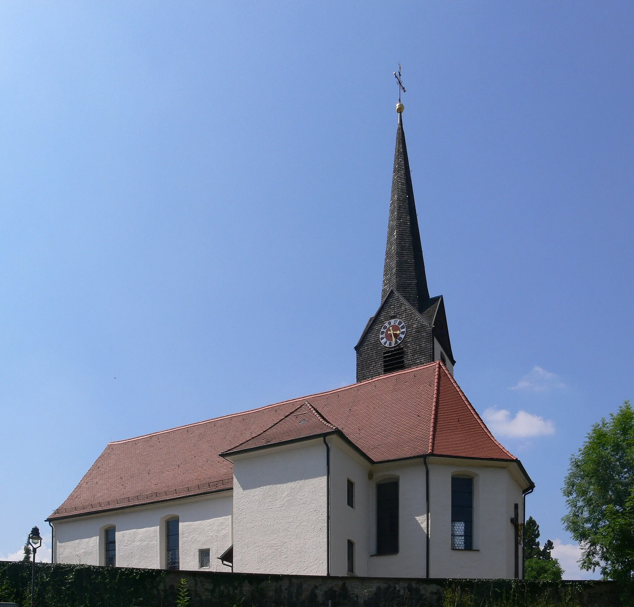Photo showing: Hergensweiler, Landkreis Lindau
Pfarrkirche St. Ambrosius