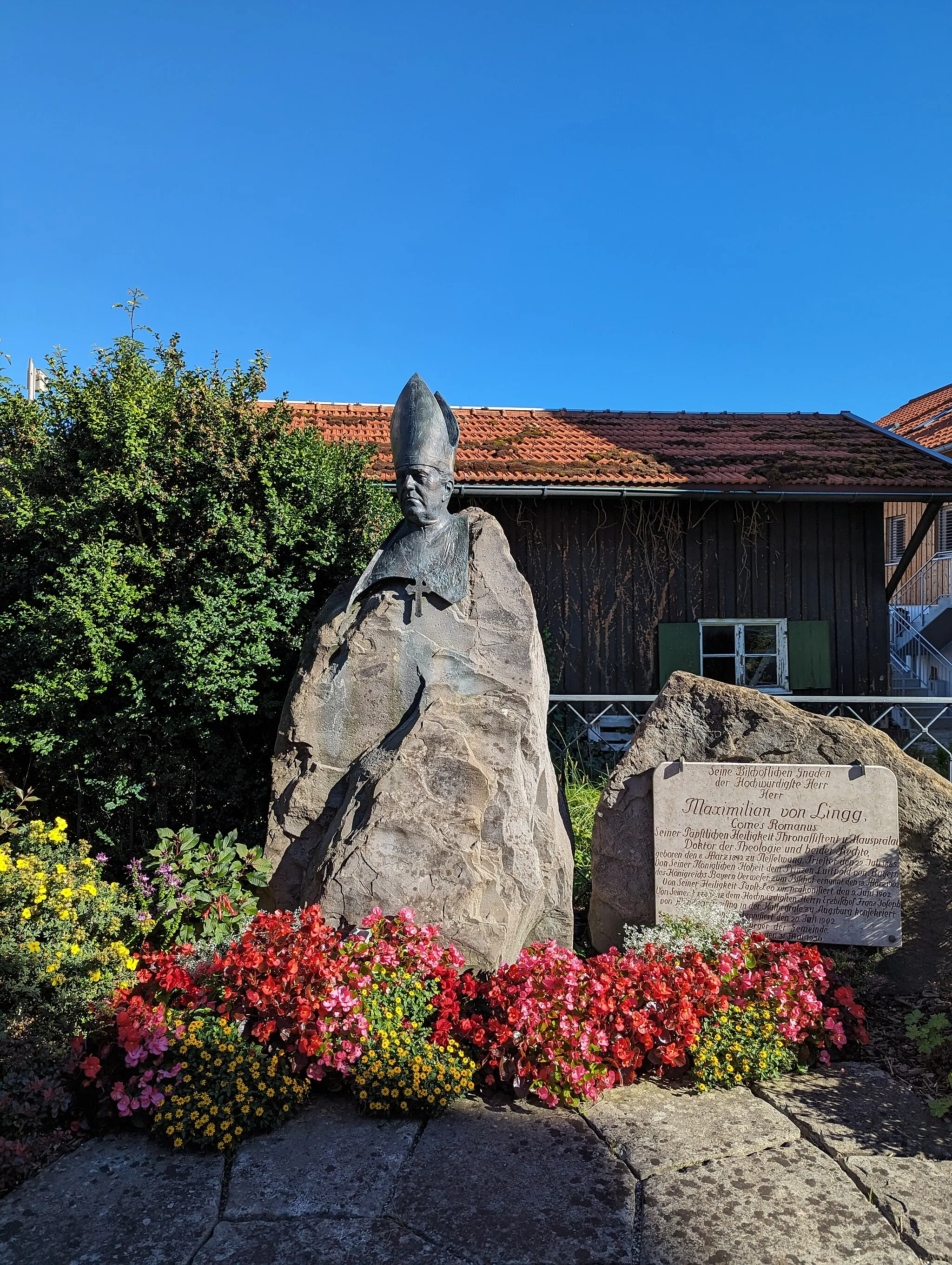 Photo showing: Wanderung - Nesselwang - Maria-Trost-Weg - Kappeleralp - Wurzelsteig - Wasserfallweg - Nesselwang