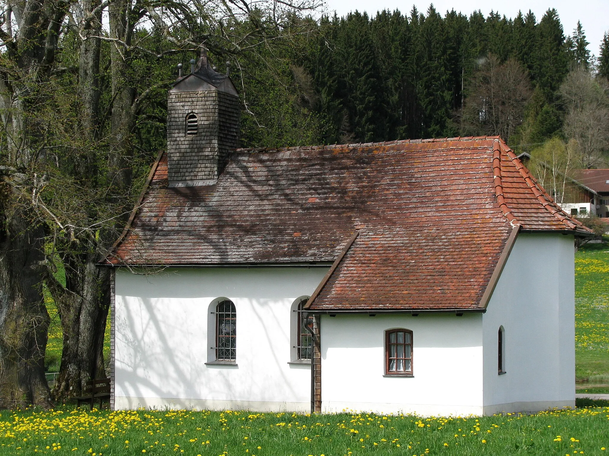Photo showing: Kapelle St. Rasso, Ansicht aus südlicher Richtung