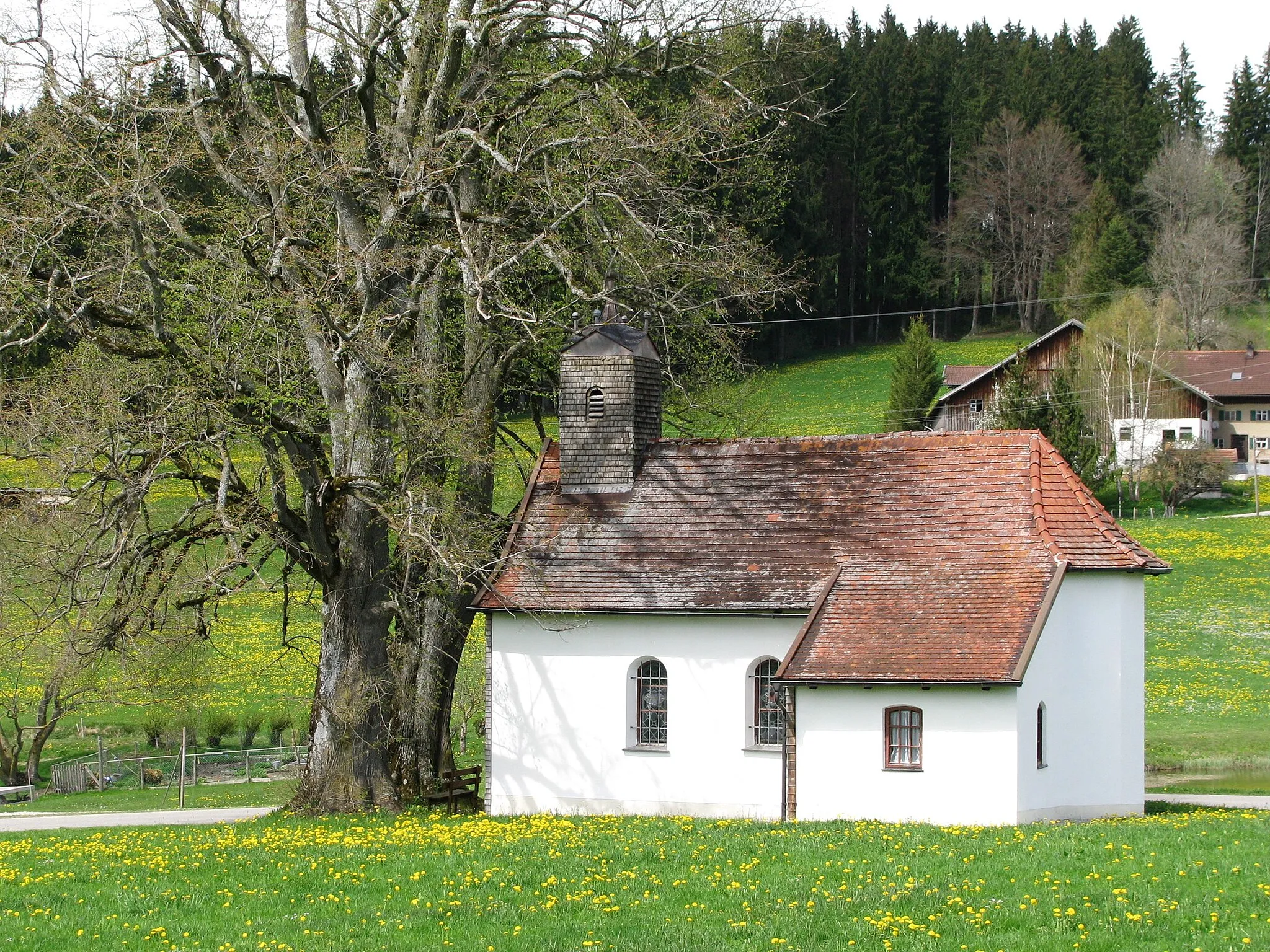Photo showing: Kapelle St. Rasso, Ansicht aus südlicher Richtung