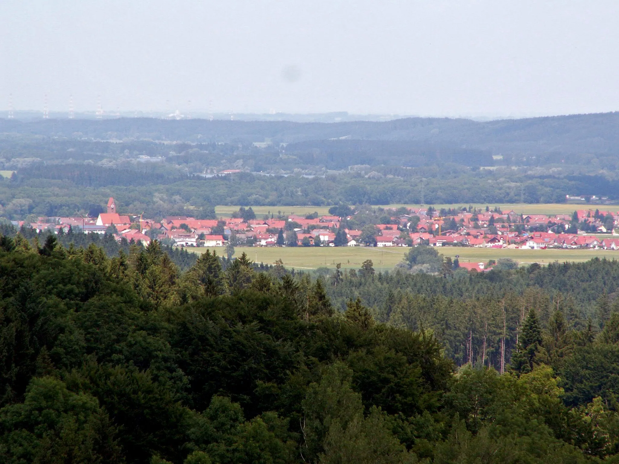Photo showing: Pforzen von Westen