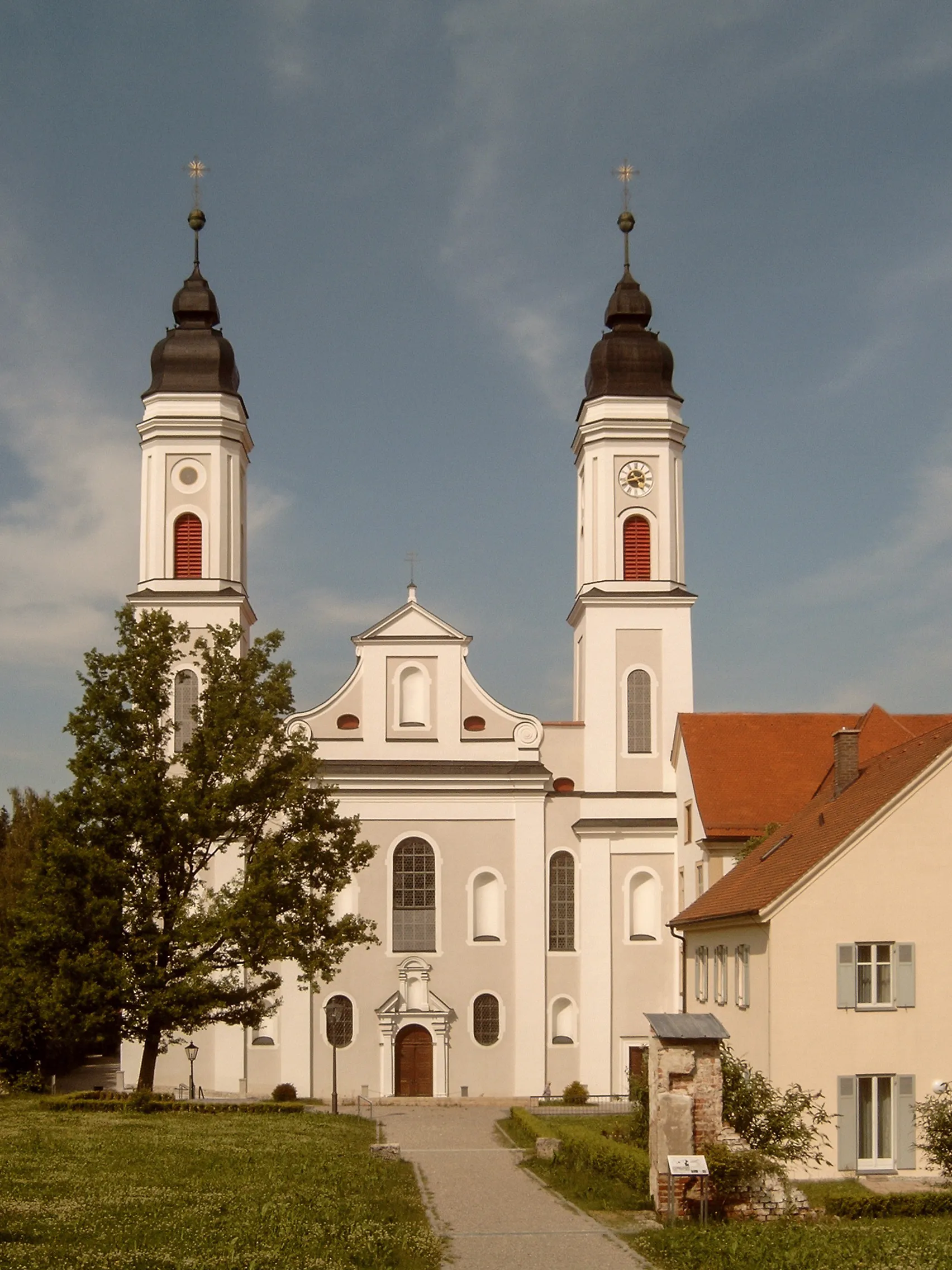 Photo showing: Irsee, church: Klosterkirche