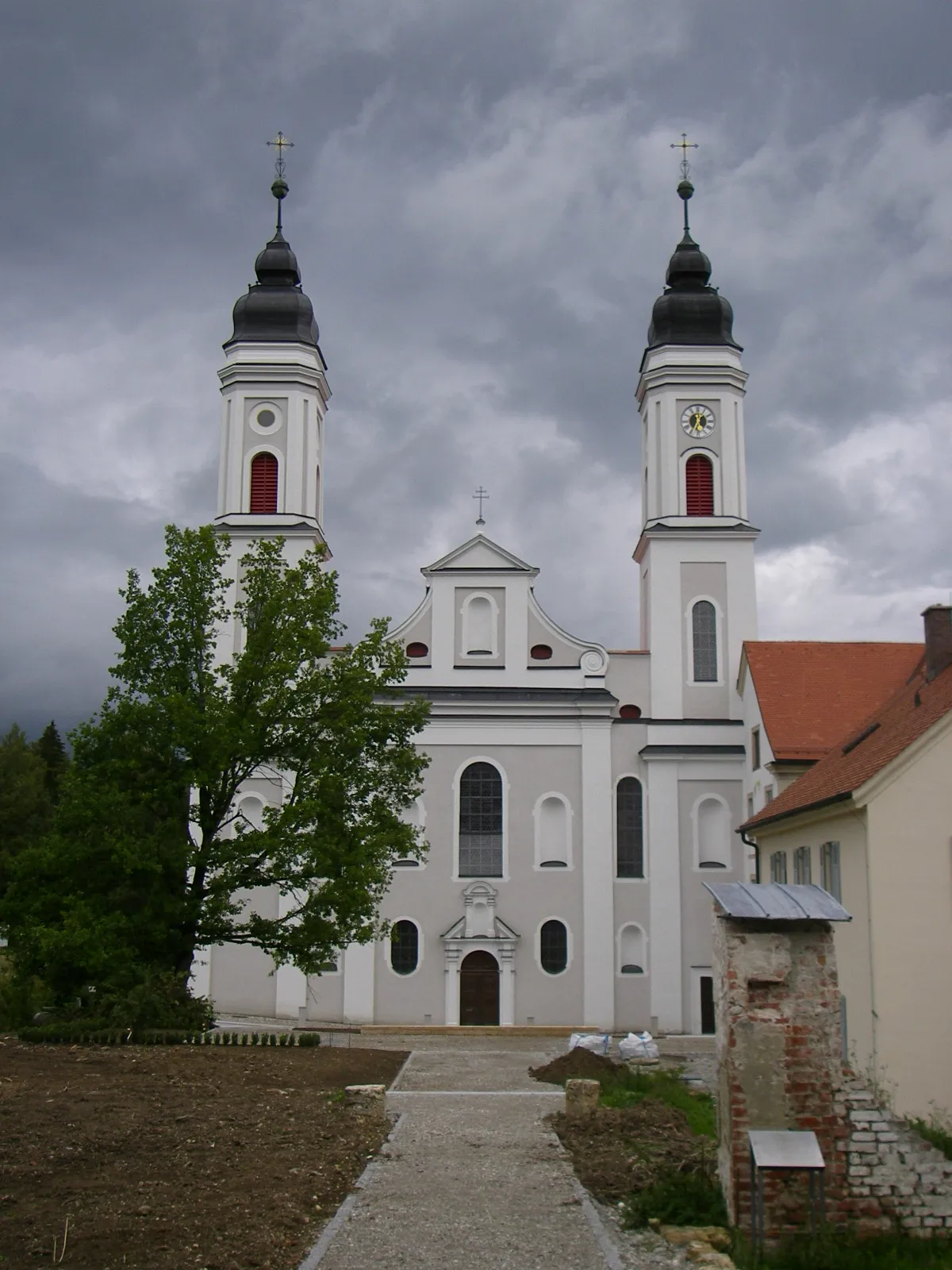 Photo showing: Kirche des ehemaligen Klosters Irsee, Allgäu, Deutschland

picture taken by user Alraune on 27.8.2006