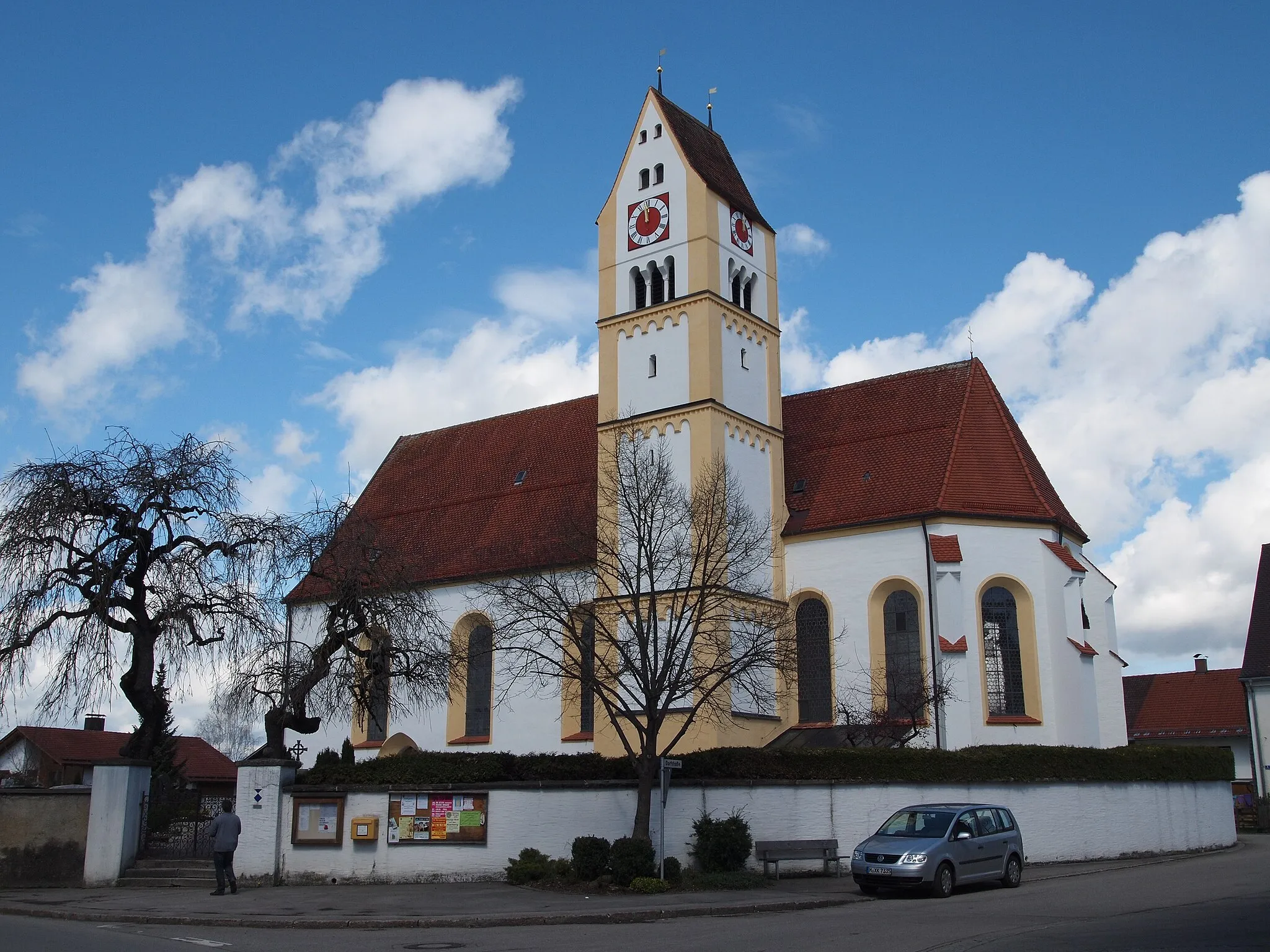 Photo showing: Katholische Pfarrkirche Mariae Himmelfahrt im OT Altdorf ( Biessenhofen)