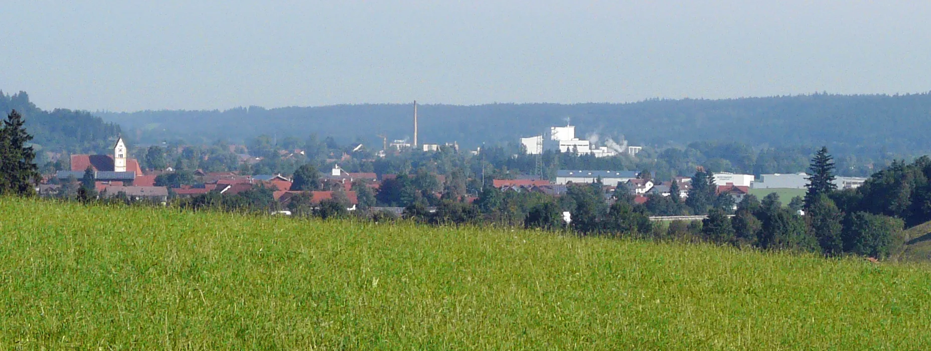 Photo showing: Altdorf und Biessenhofen von Süden