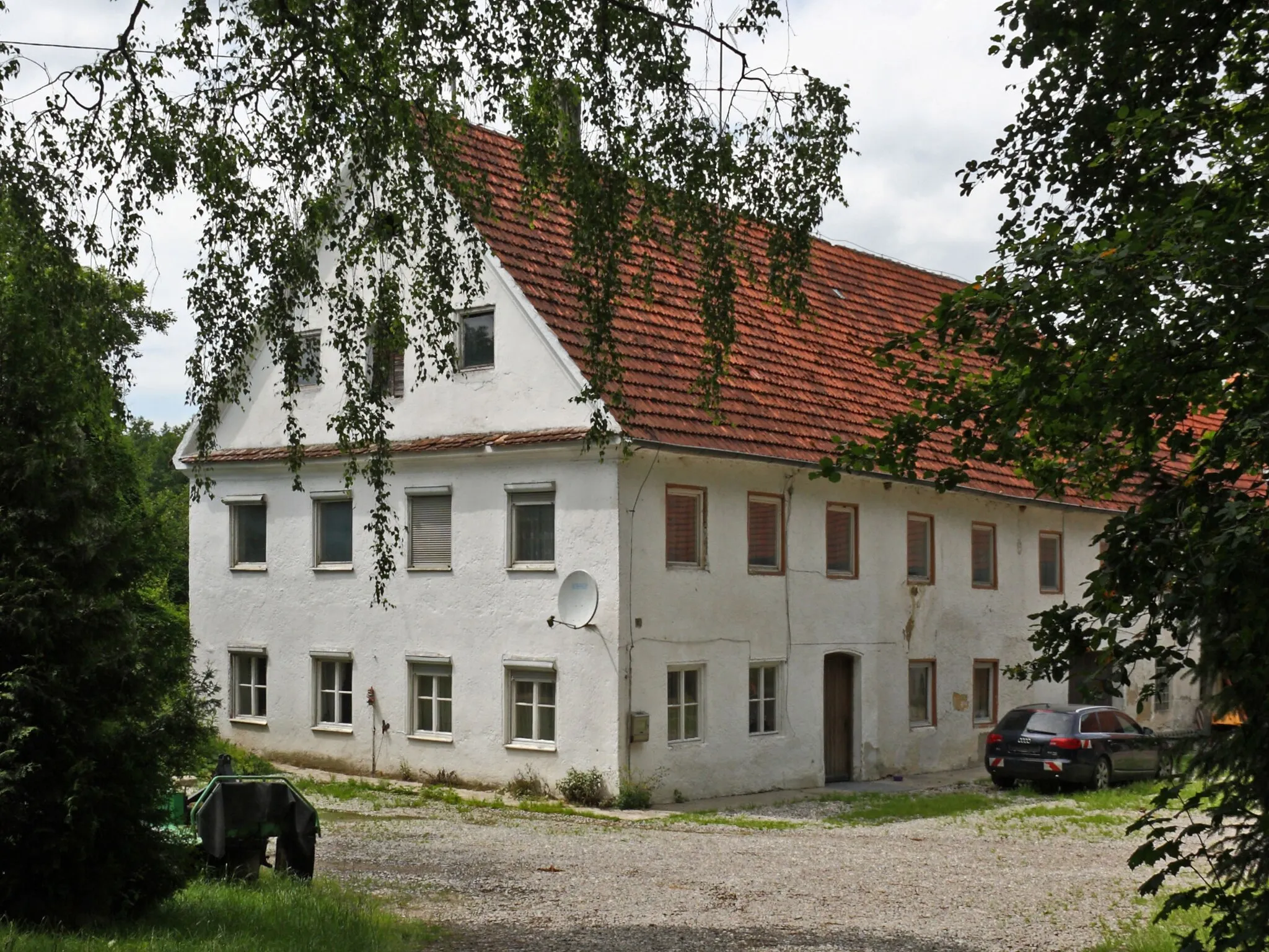 Photo showing: Roppeltshausen, Bgm.-Rampp-Str. 11; Mühle