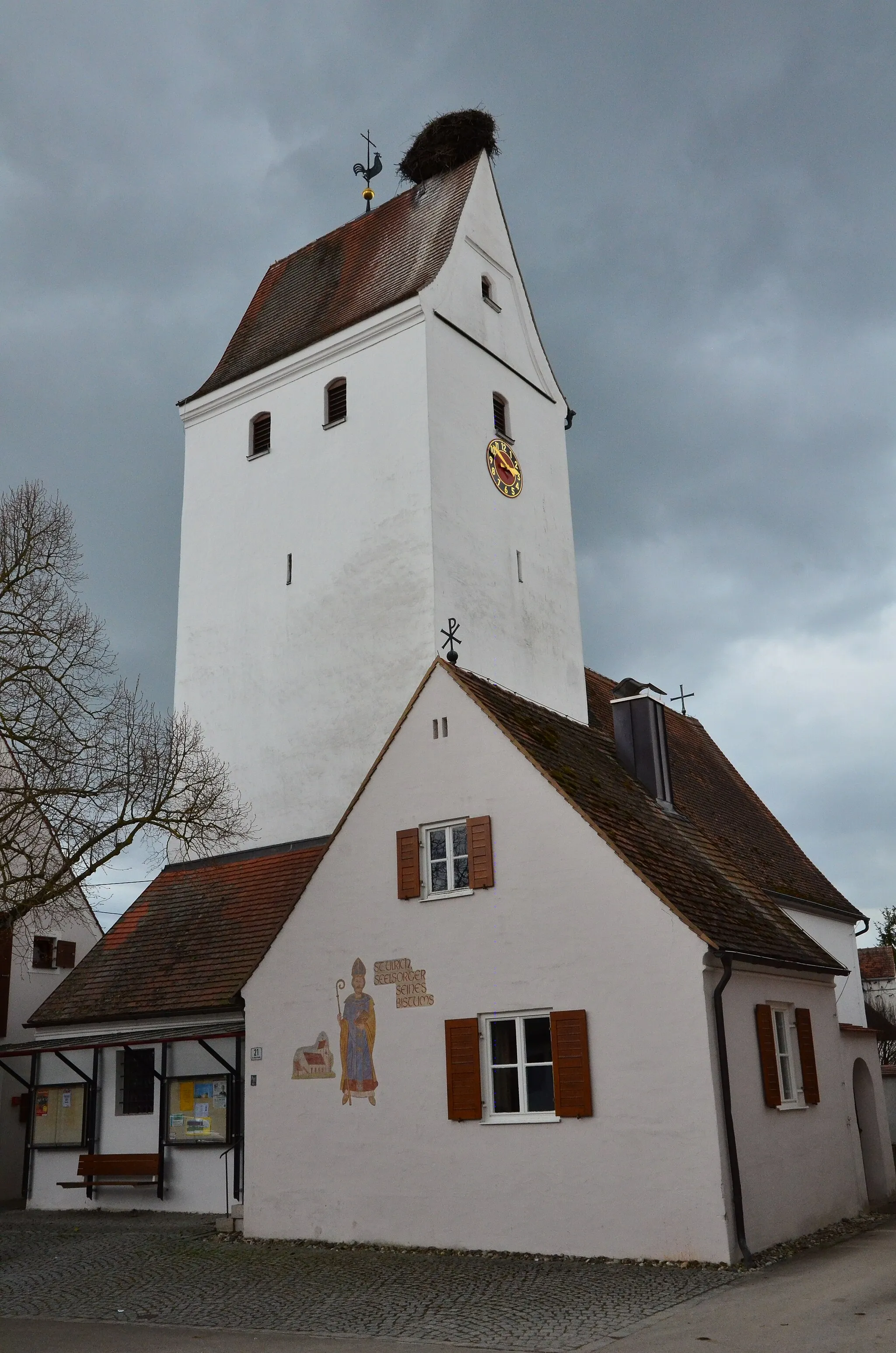 Photo showing: Rudelstetten, Ev. Kirche St. Ulrich