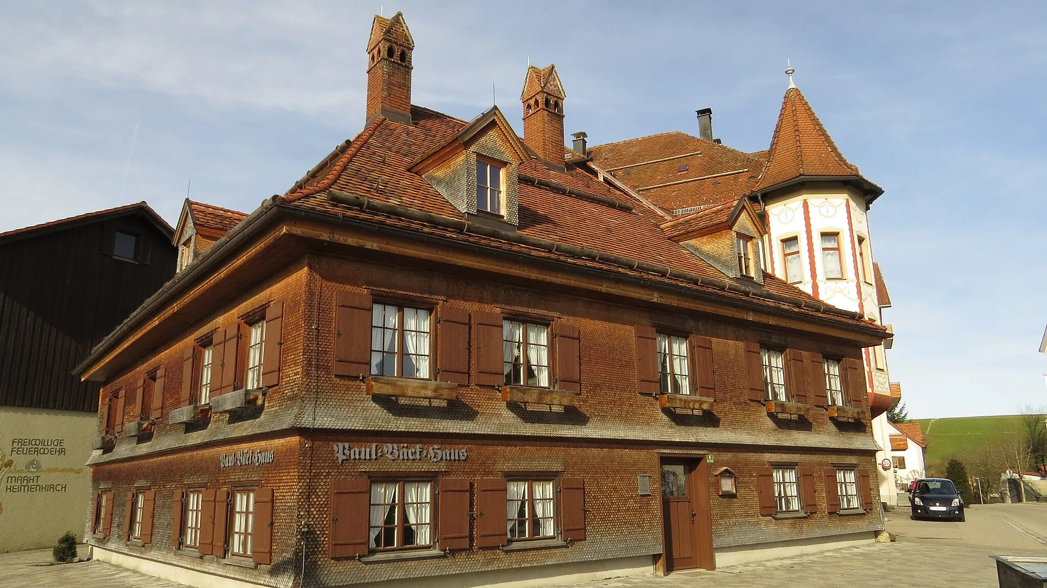 Photo showing: Paul-Bäck-Haus in Heimenkirch