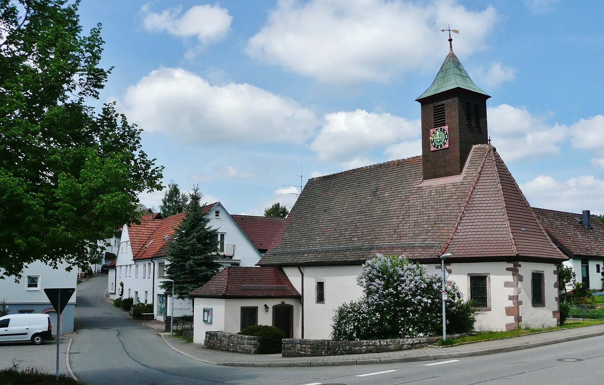 Photo showing: Evangelische Kirche in Rötenbach 3