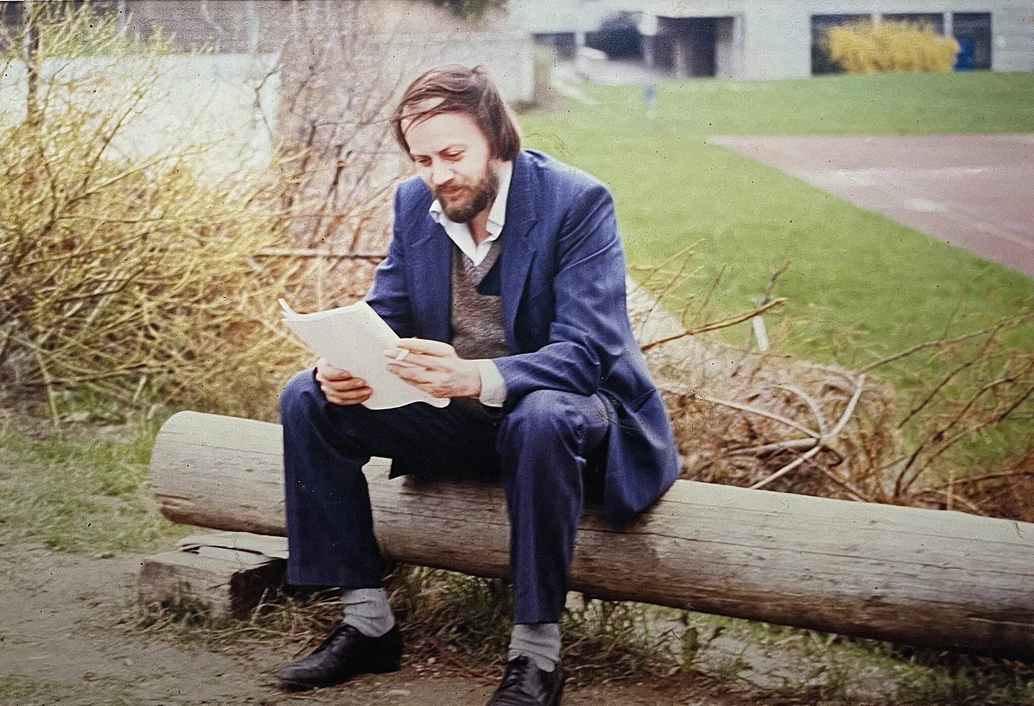 Photo showing: Christoph Wetzel (1982) photographed by his partner Heidi Wetzel