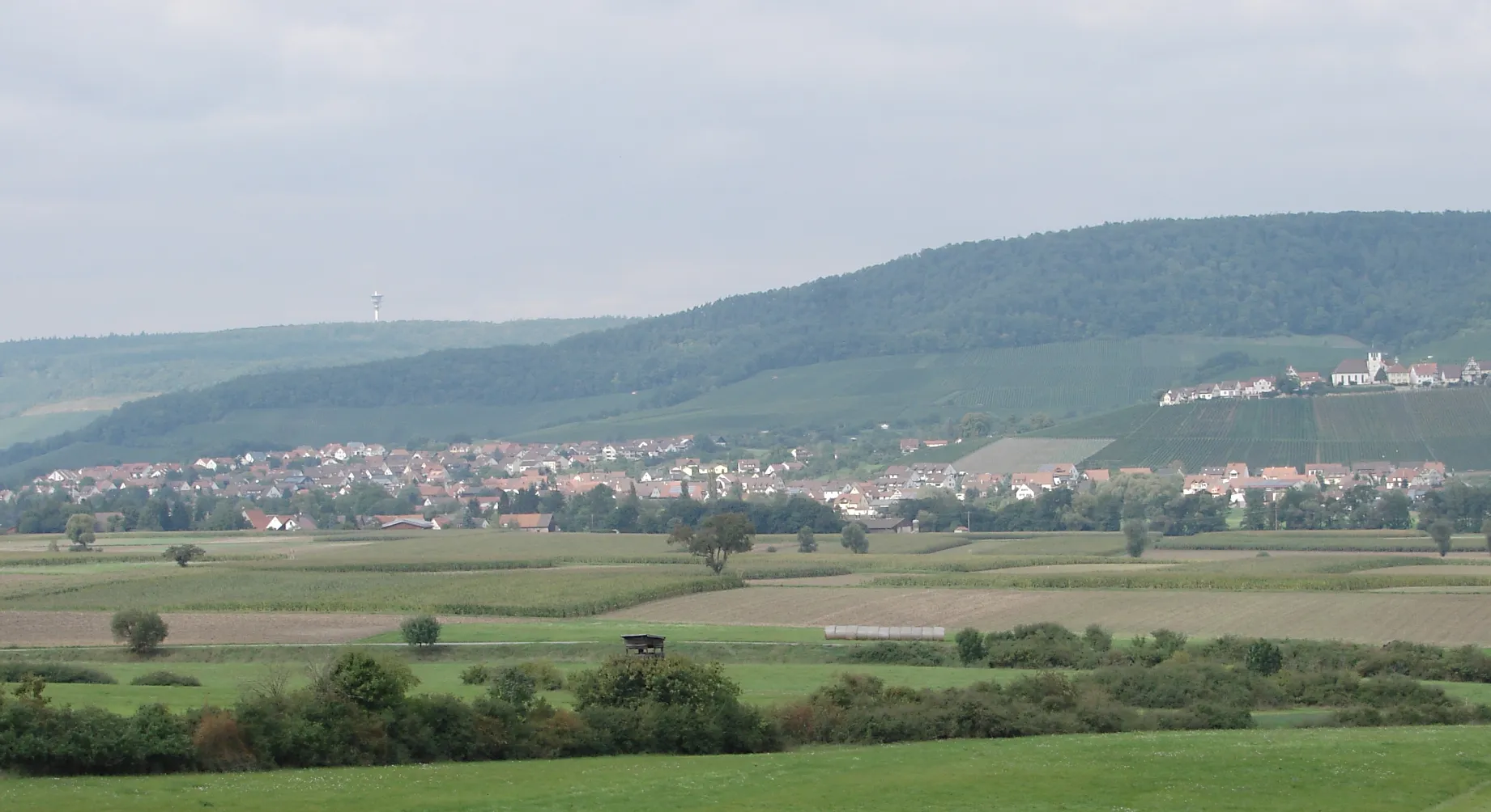 Photo showing: Hohenhaslach at the Stromberg, Württemberg, Germany