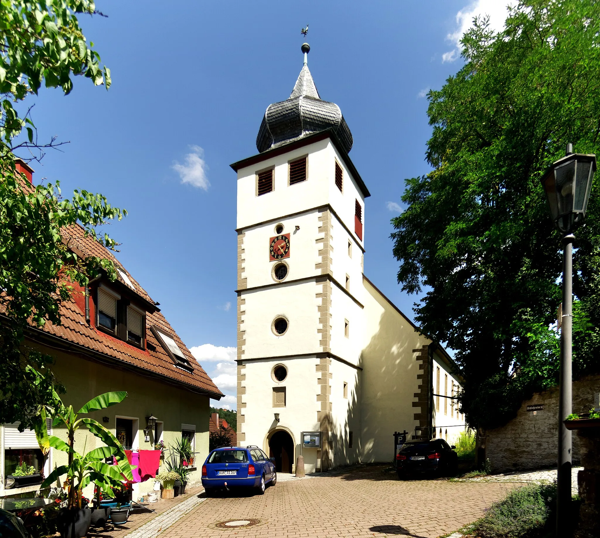Photo showing: St. Michael`s Church in Forchtenberg.
