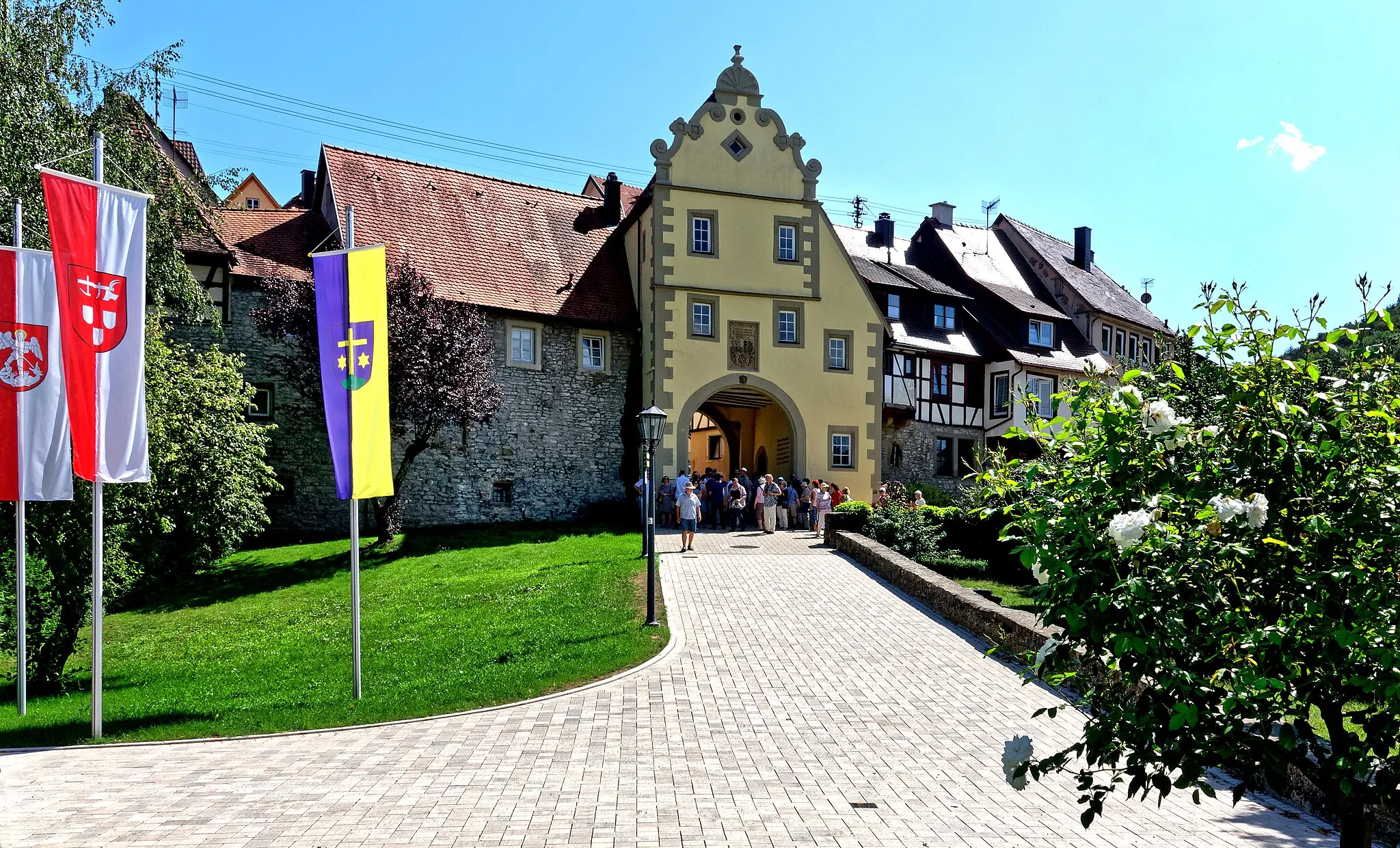 Photo showing: The city of Forchtenberg.